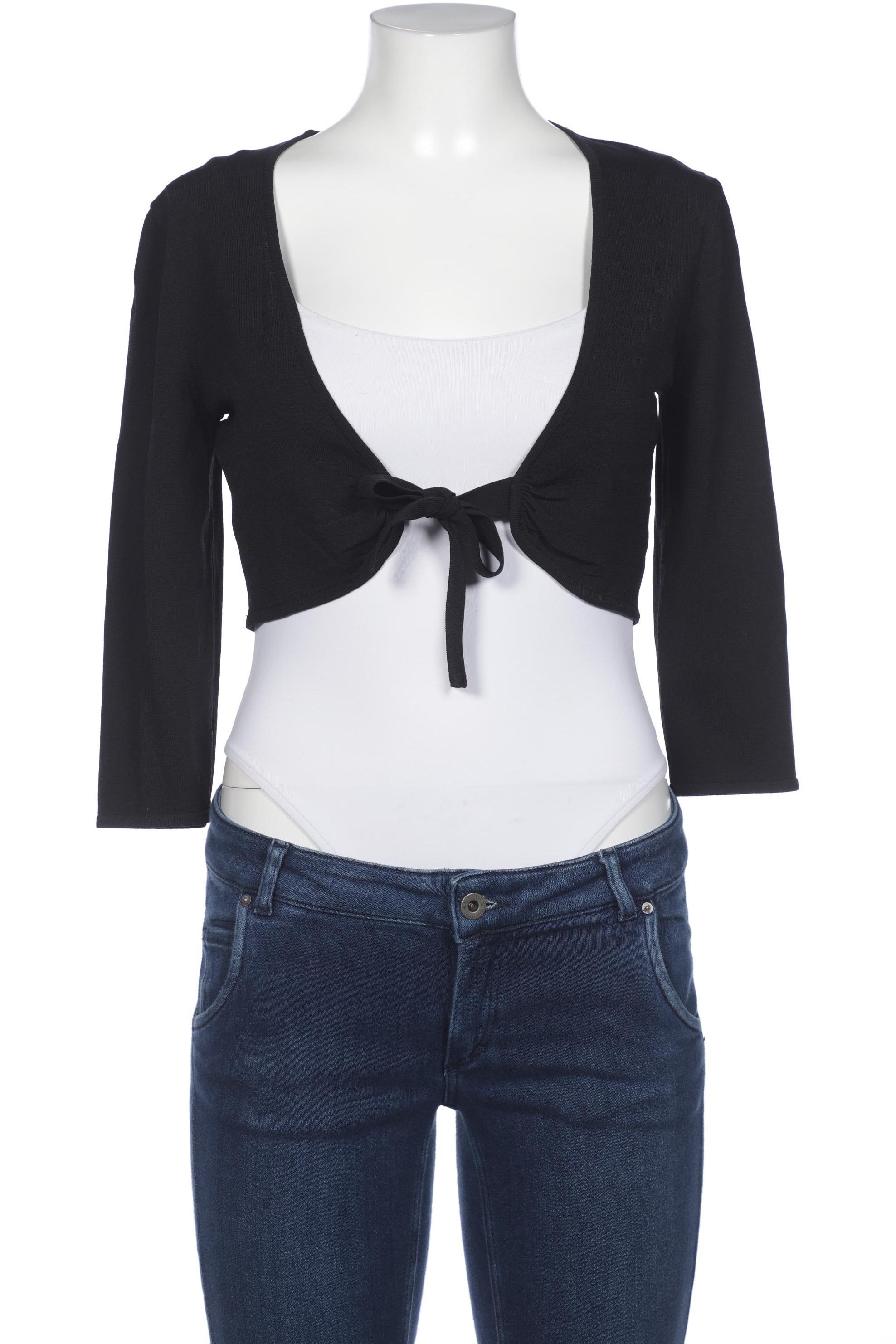 

s.Oliver Selection Damen Strickjacke, schwarz, Gr. 38