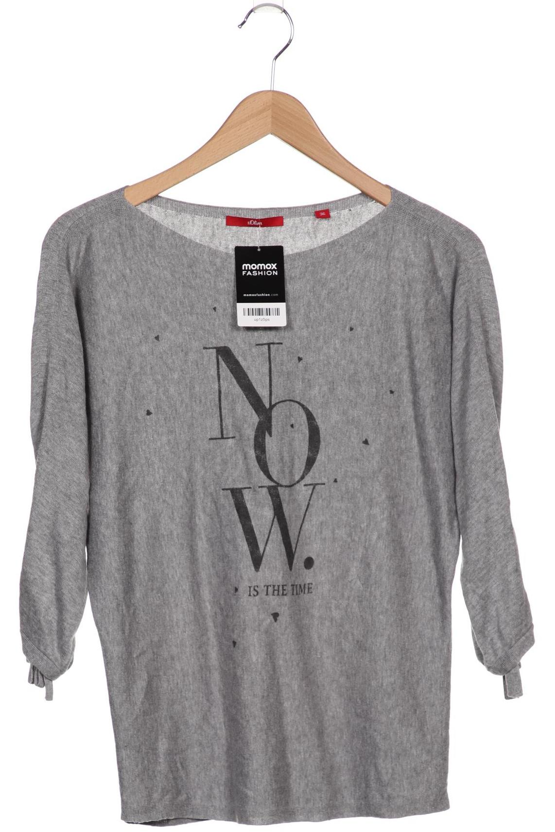 

s.Oliver Selection Damen Pullover, grau