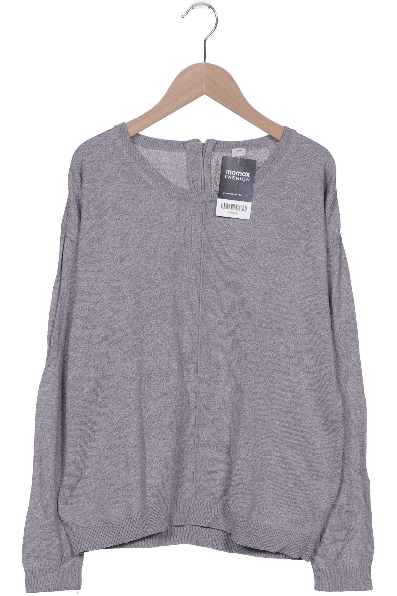 

s.Oliver Selection Damen Pullover, grau, Gr. 38