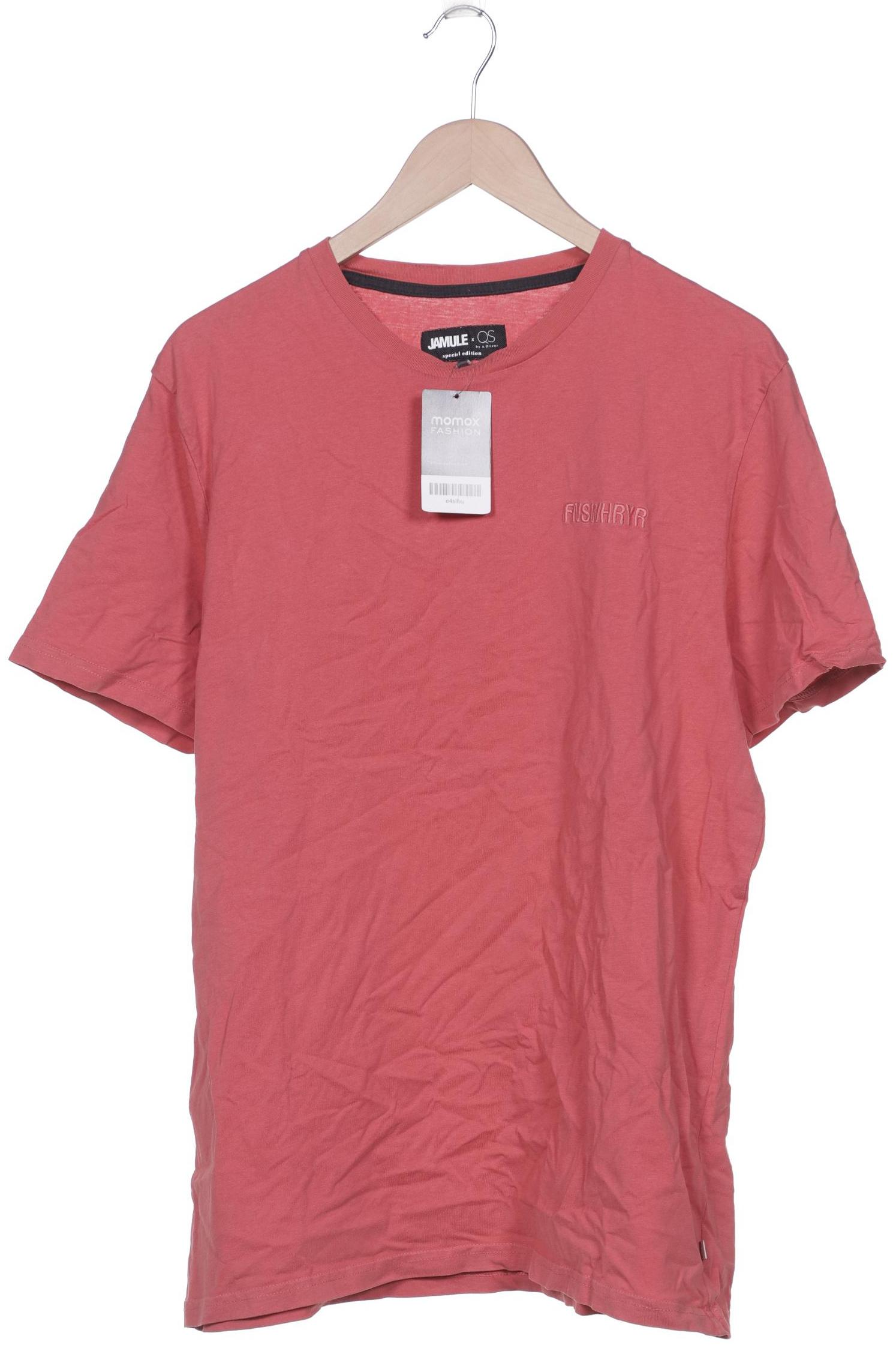 

s.Oliver Selection Herren T-Shirt, pink, Gr. 54