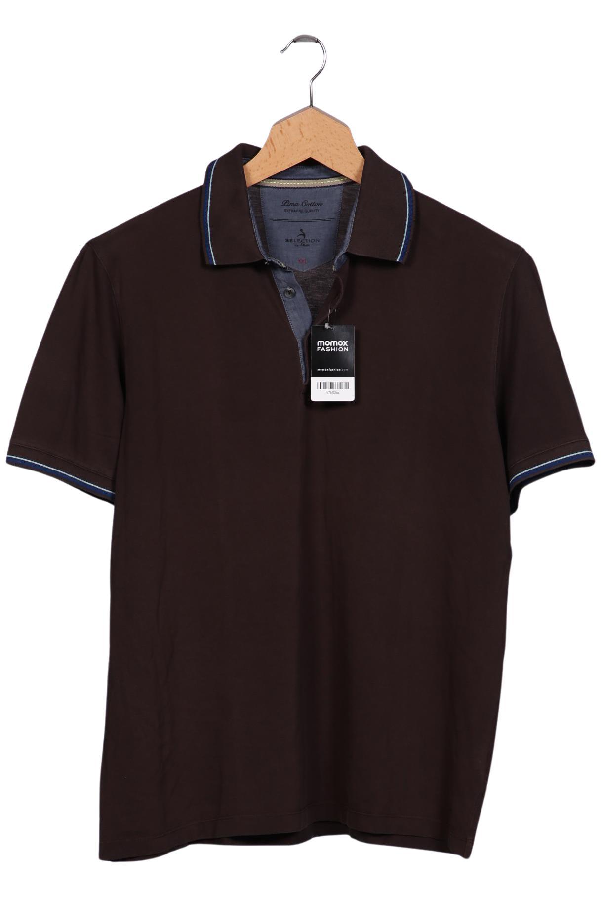

s.Oliver Selection Herren Poloshirt, braun, Gr. 56