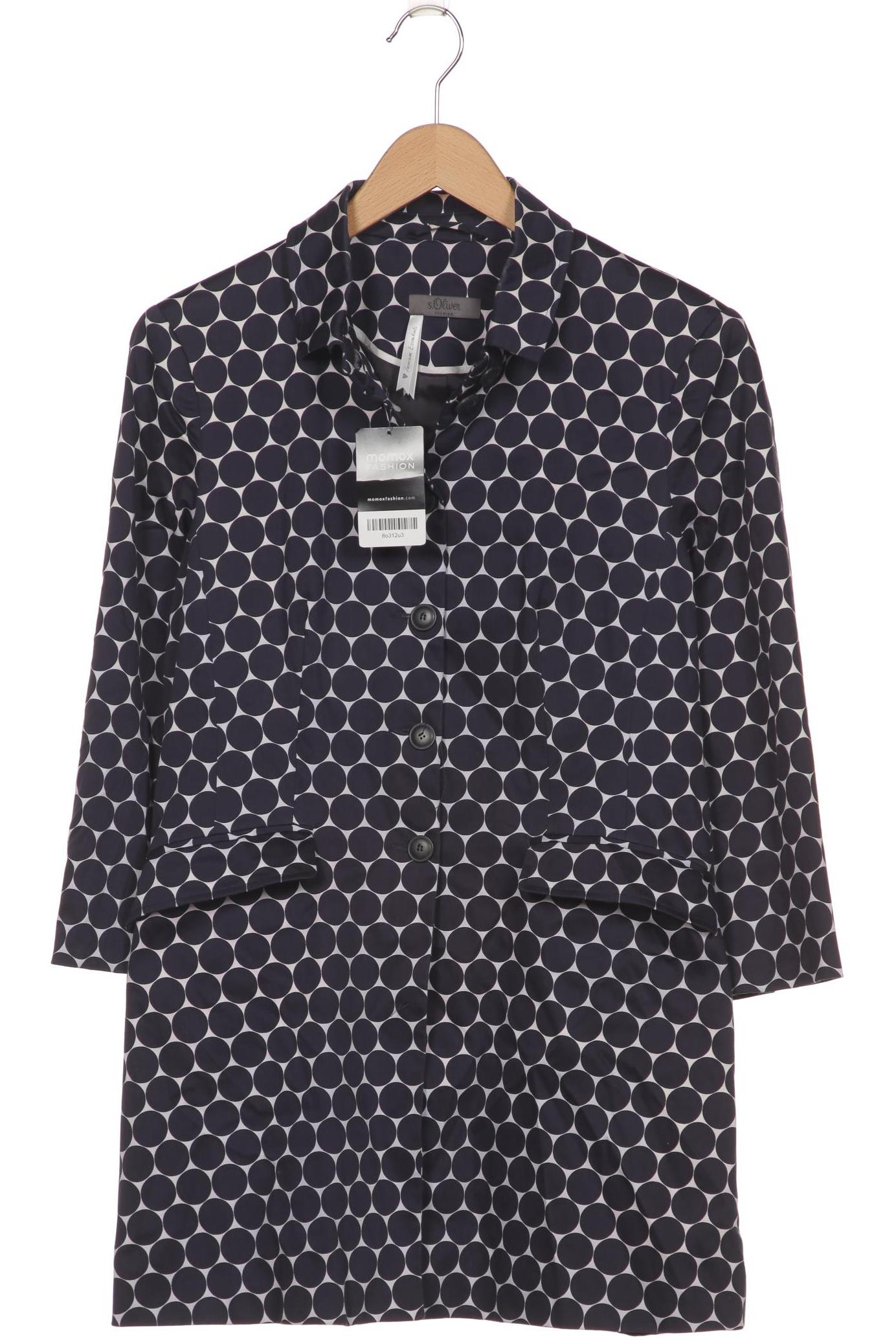 

s.Oliver Selection Damen Mantel, marineblau