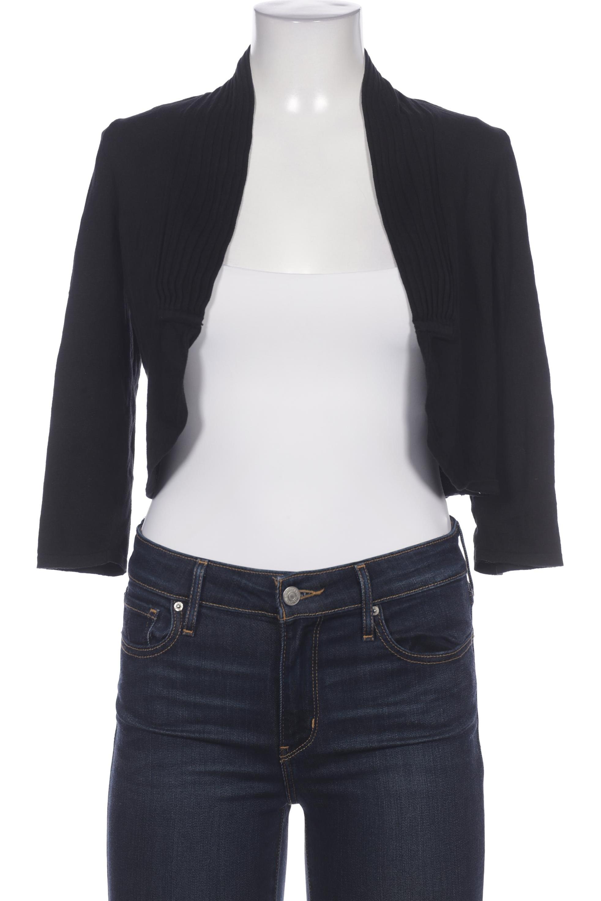 

s.Oliver Selection Damen Strickjacke, schwarz, Gr. 38