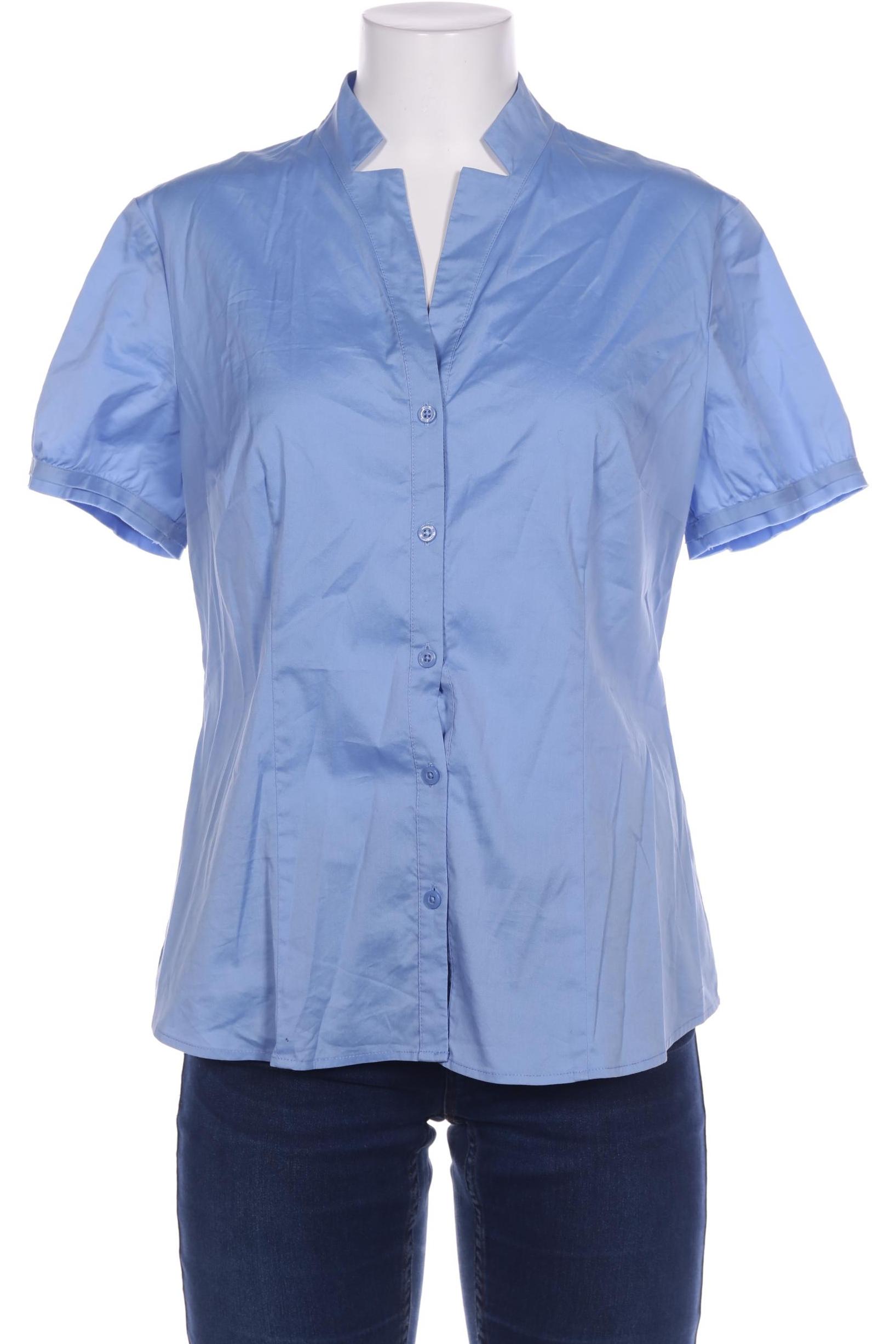 

s.Oliver Selection Damen Bluse, blau, Gr. 42