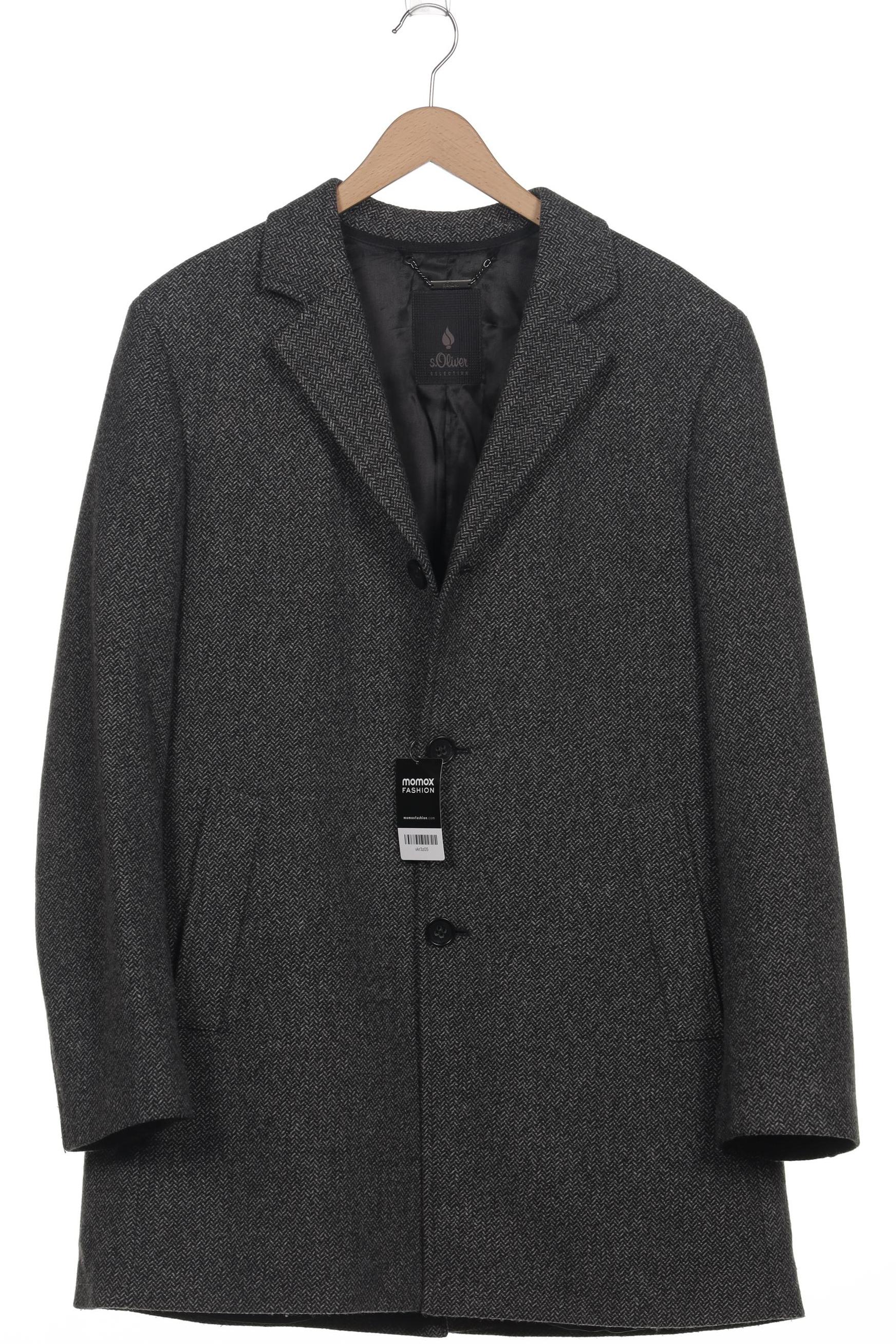 

s.Oliver Selection Herren Mantel, grau, Gr. 54