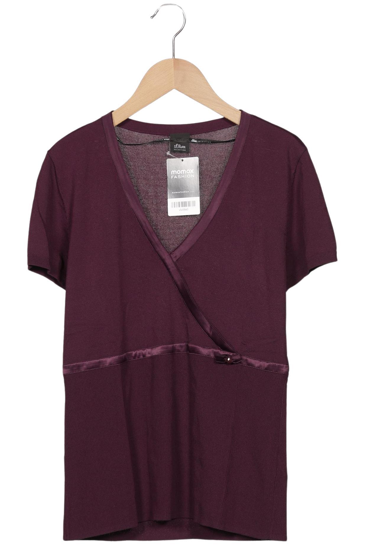 

s.Oliver Selection Damen Pullover, bordeaux, Gr. 42