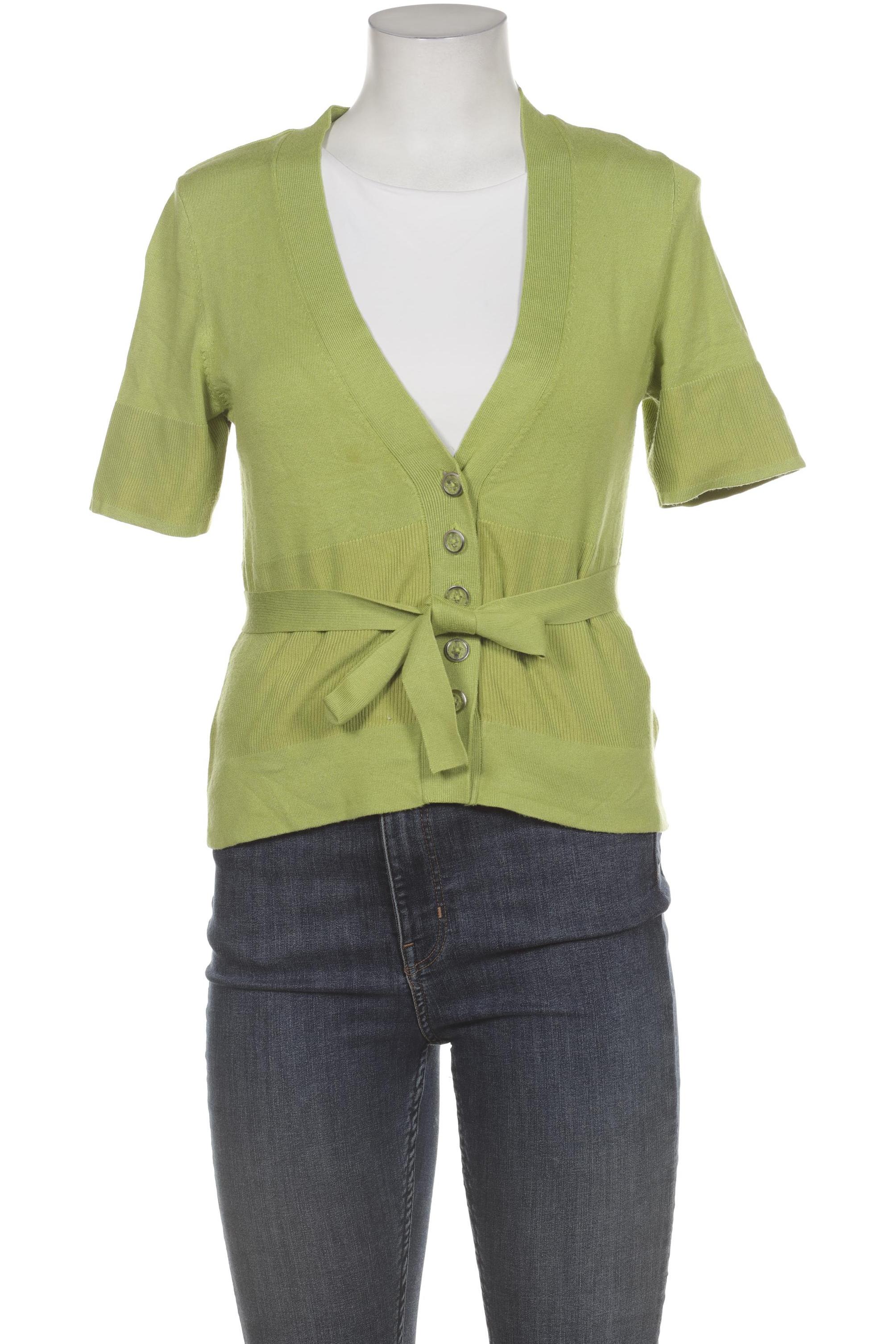 

s.Oliver Selection Damen Strickjacke, grün, Gr. 38