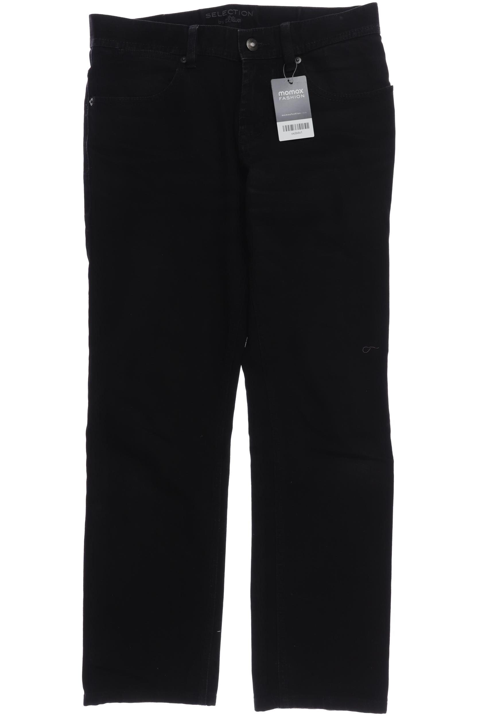 

s.Oliver Selection Herren Jeans, schwarz, Gr. 30