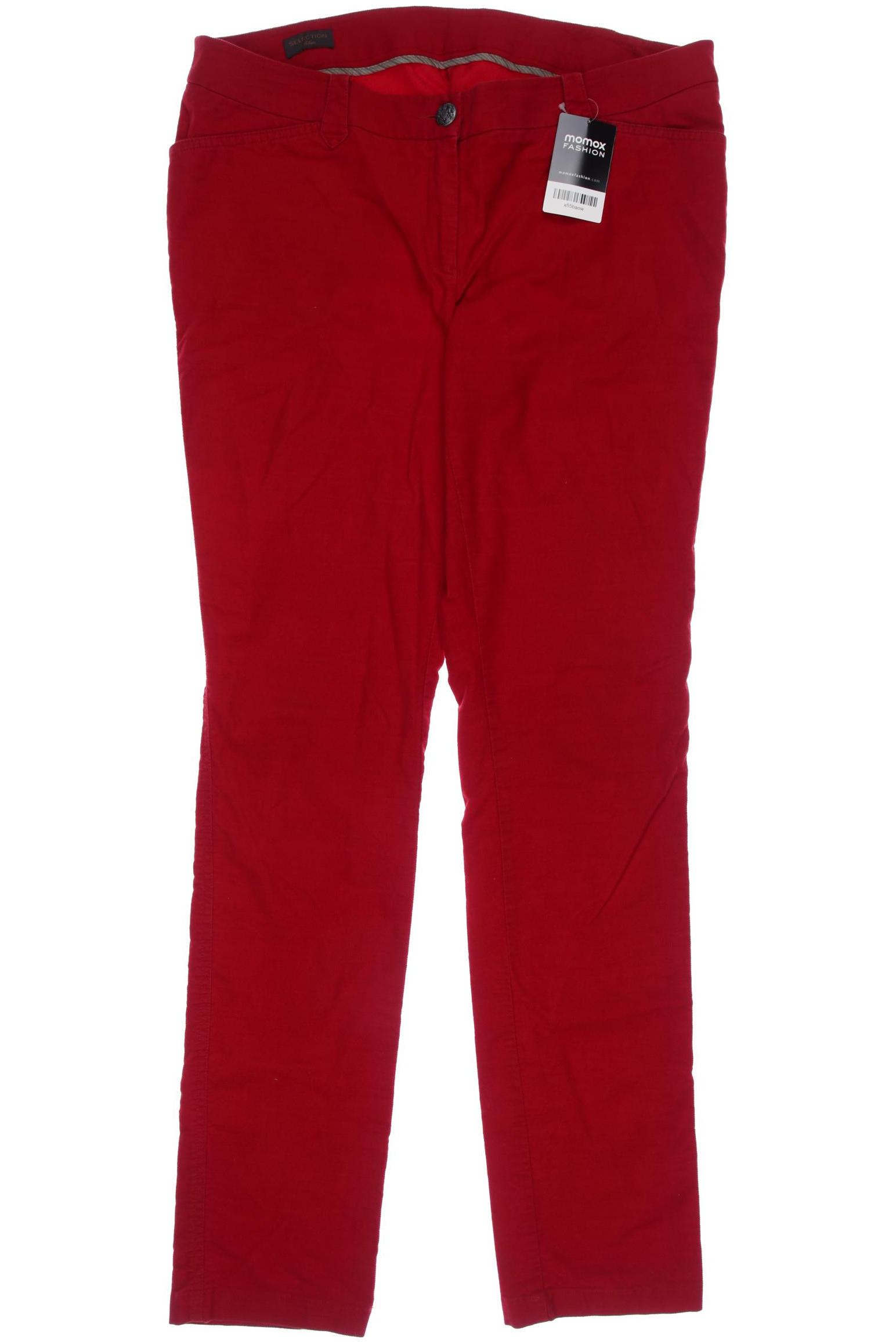 

s.Oliver Selection Damen Stoffhose, rot, Gr. 42