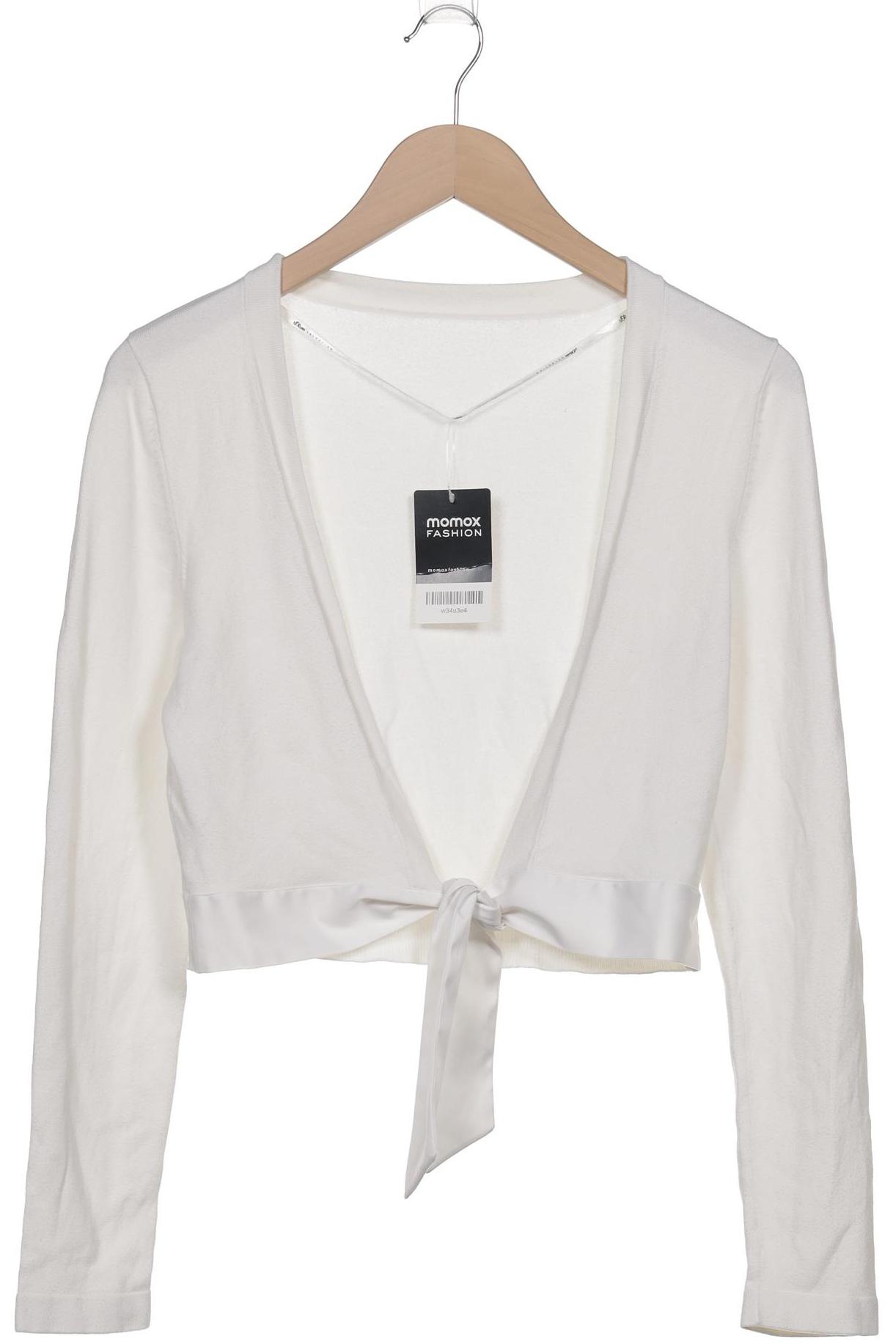 

s.Oliver Selection Damen Strickjacke, weiß, Gr. 34