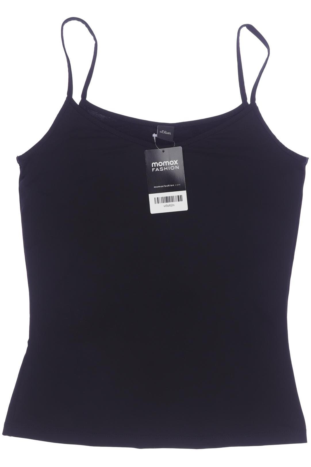 

s.Oliver Selection Damen Top, schwarz, Gr. 36