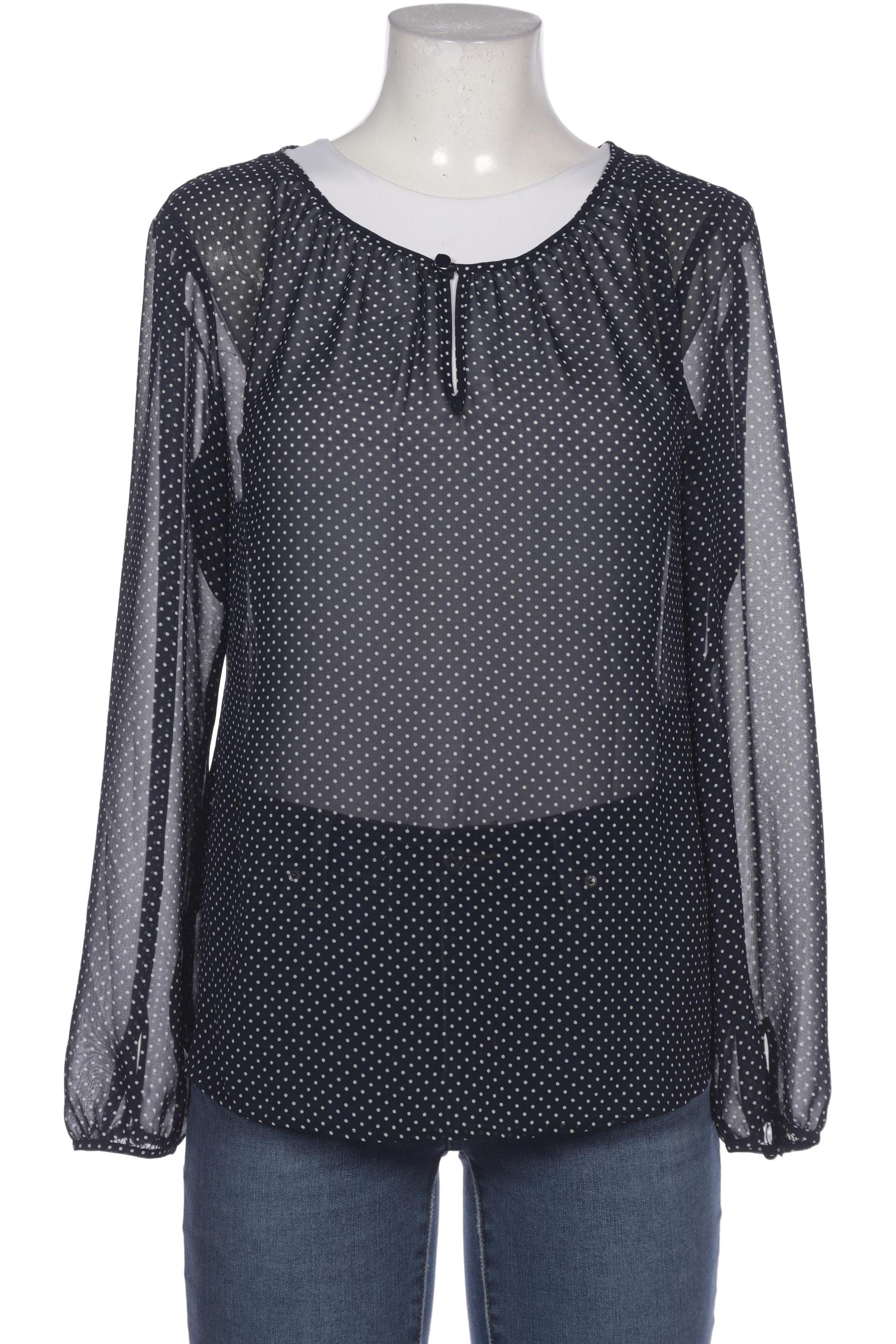 

s.Oliver Selection Damen Bluse, marineblau, Gr. 38