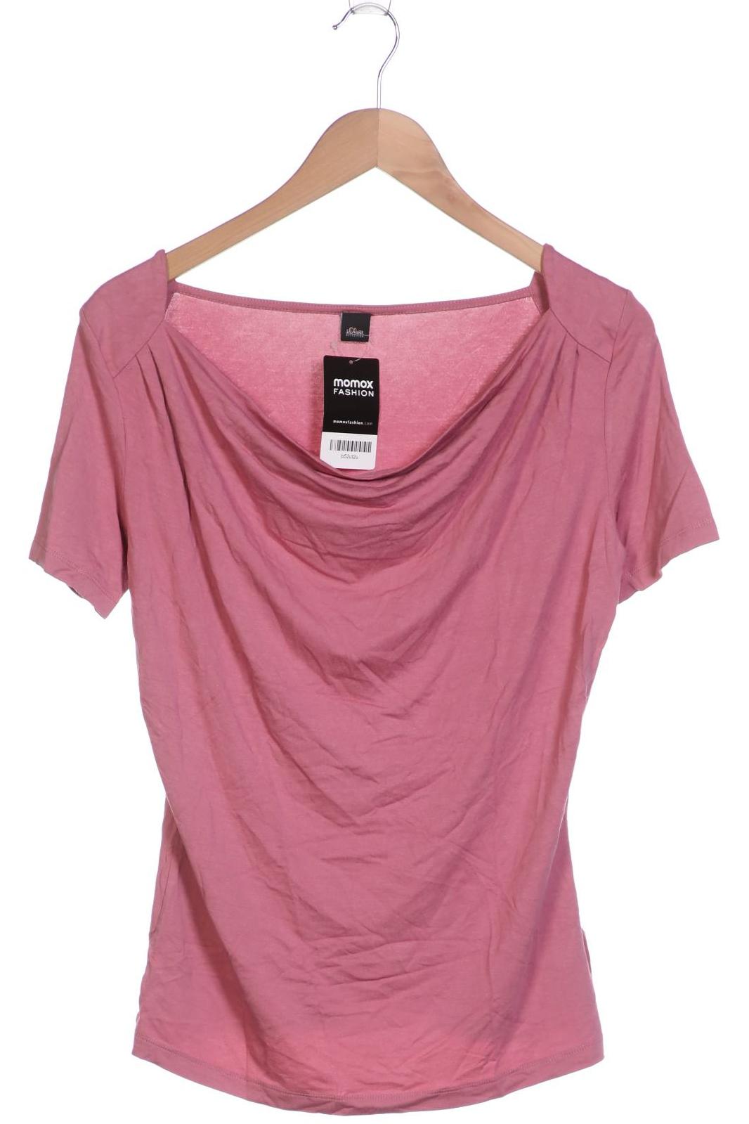 

s.Oliver Selection Damen T-Shirt, pink, Gr. 36