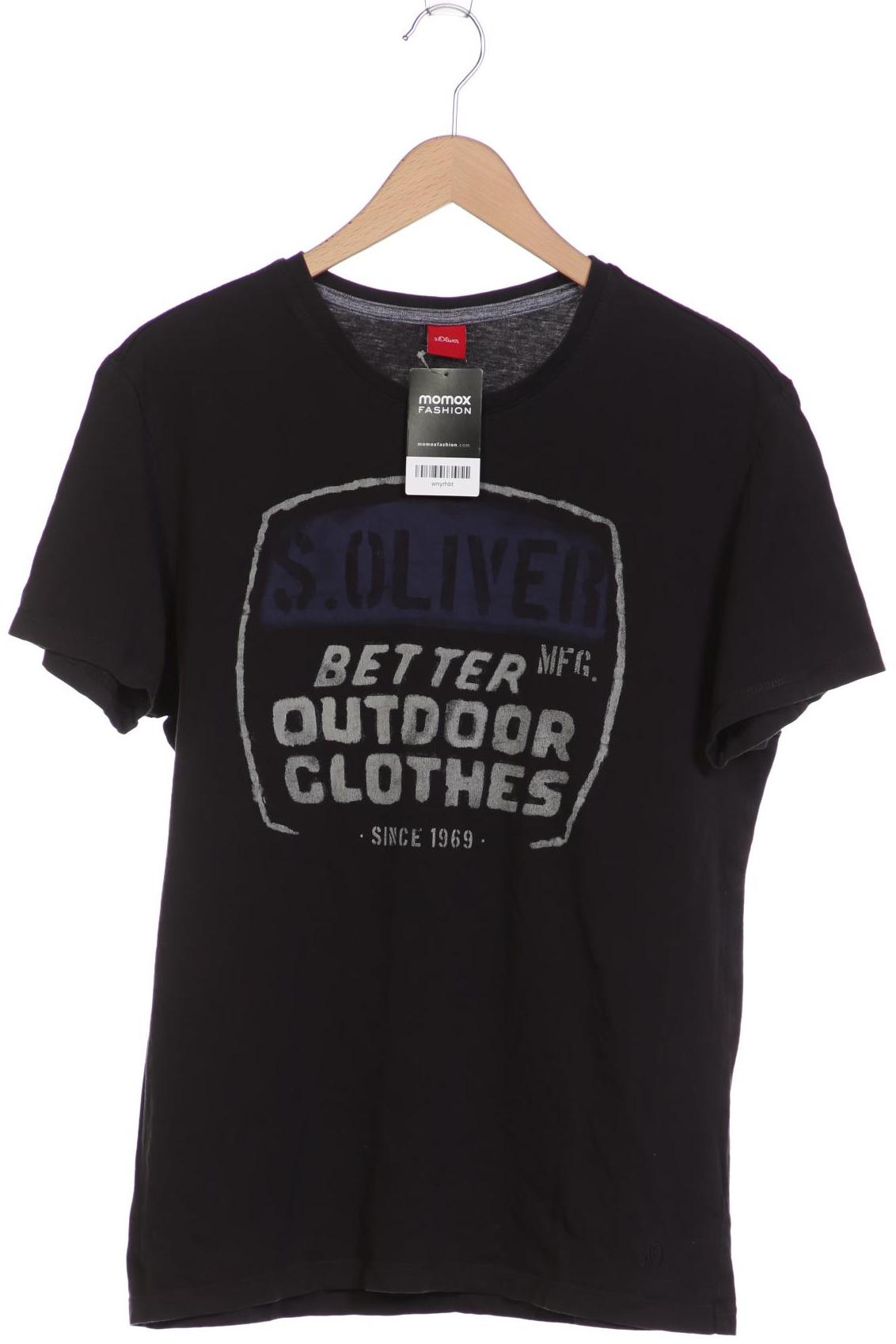 

s.Oliver Selection Herren T-Shirt, marineblau