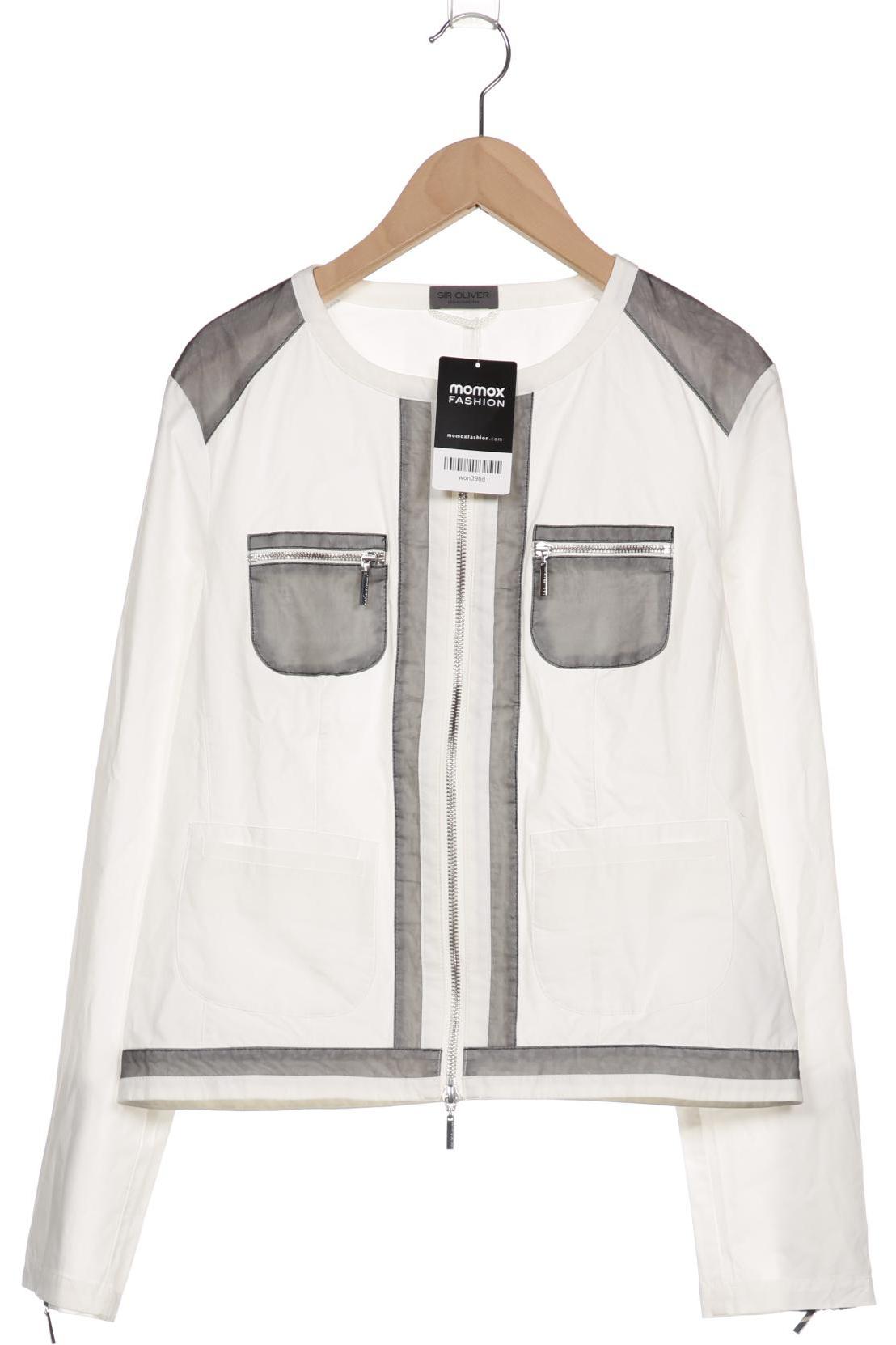 

s.Oliver Selection Damen Jacke, weiß