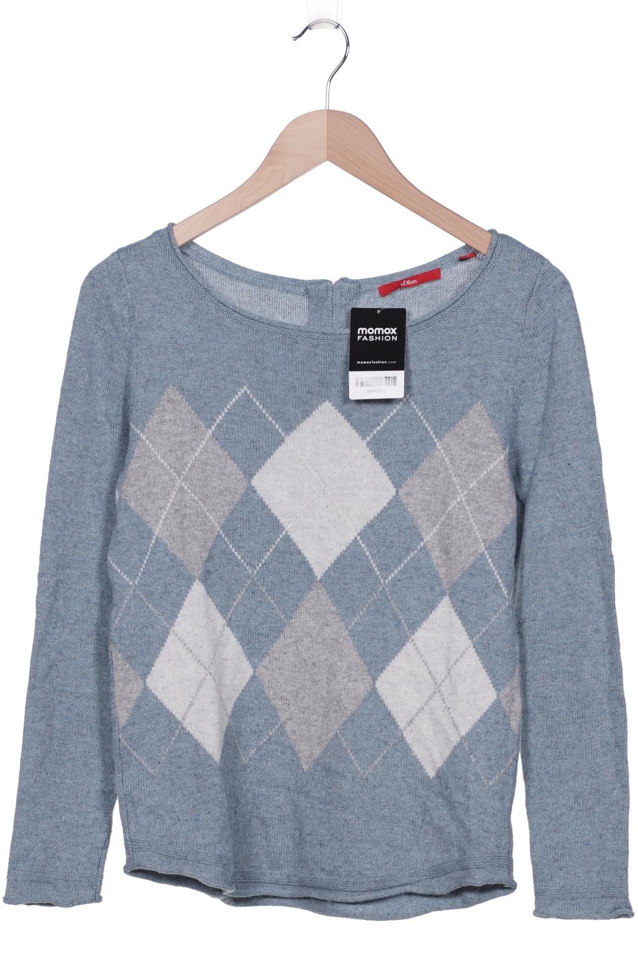 

s.Oliver Selection Damen Pullover, hellblau, Gr. 36