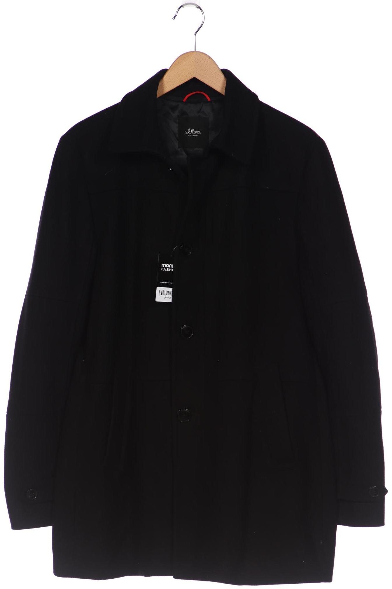 

s.Oliver Selection Herren Mantel, schwarz