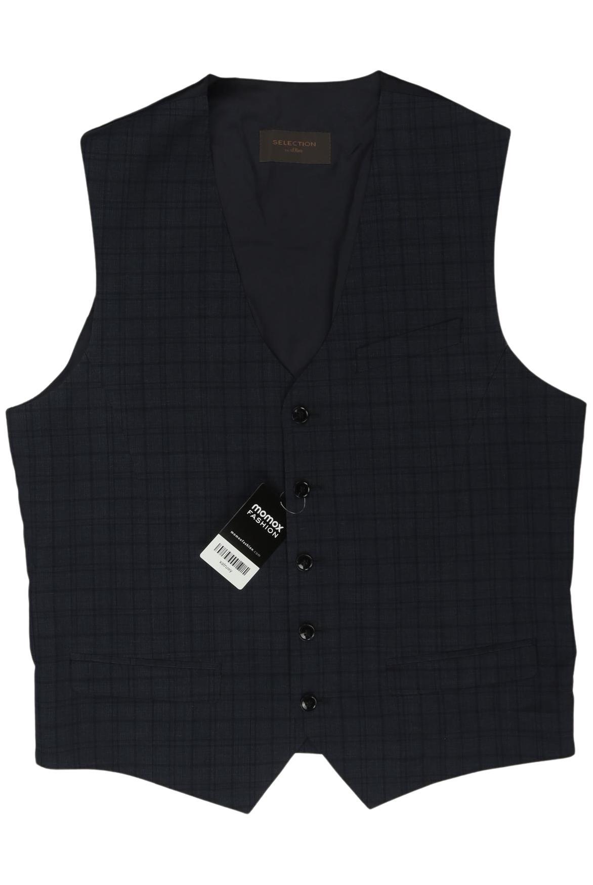 

s.Oliver Selection Herren Weste, marineblau, Gr. 98