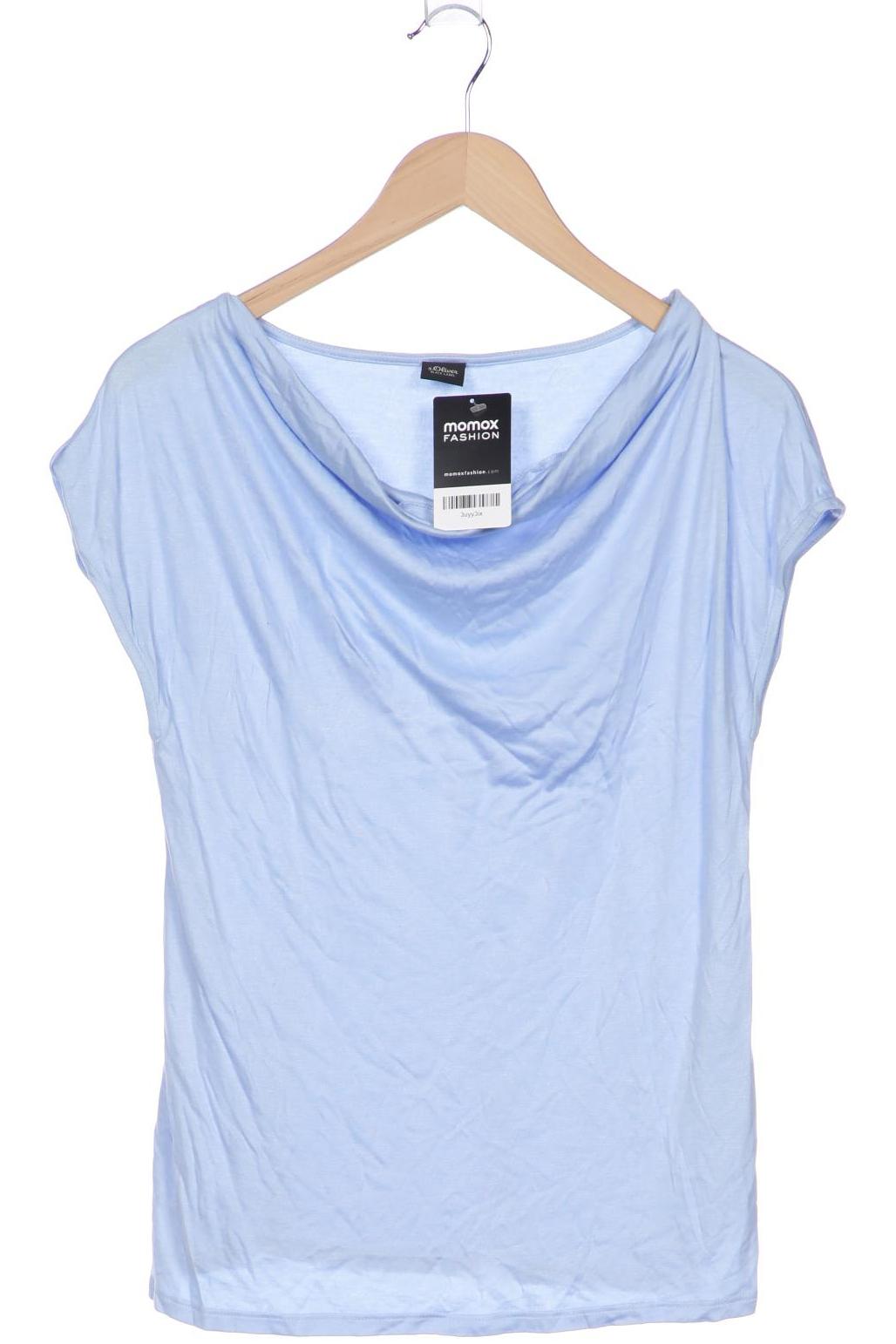 

s.Oliver Selection Damen T-Shirt, blau