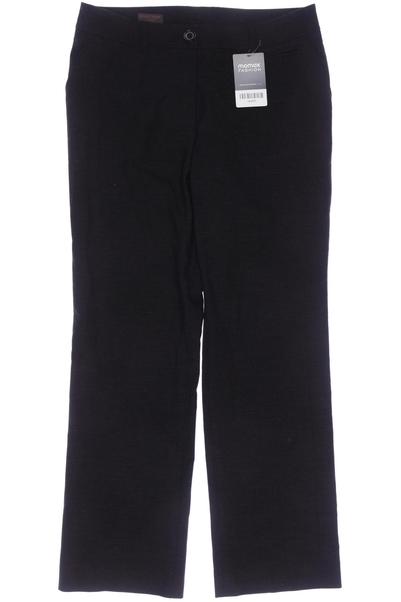 

s.Oliver Selection Damen Stoffhose, schwarz, Gr. 31
