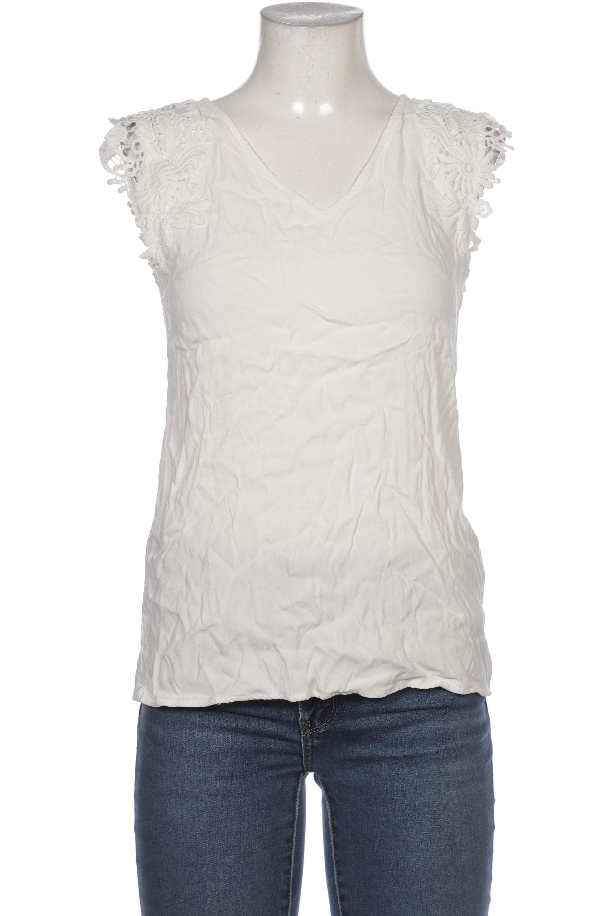 

s.Oliver Selection Damen Top, weiß, Gr. 38