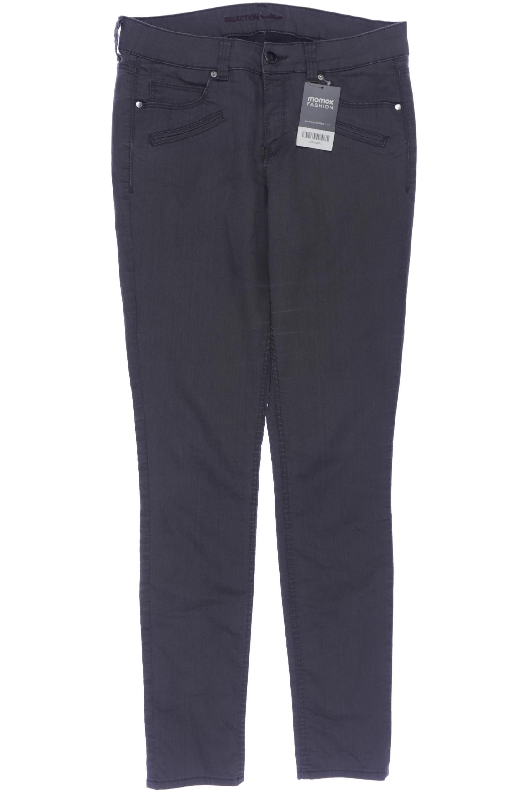 Thumbnail - s.Oliver Selection Damen Stoffhose, grau, Gr. 40