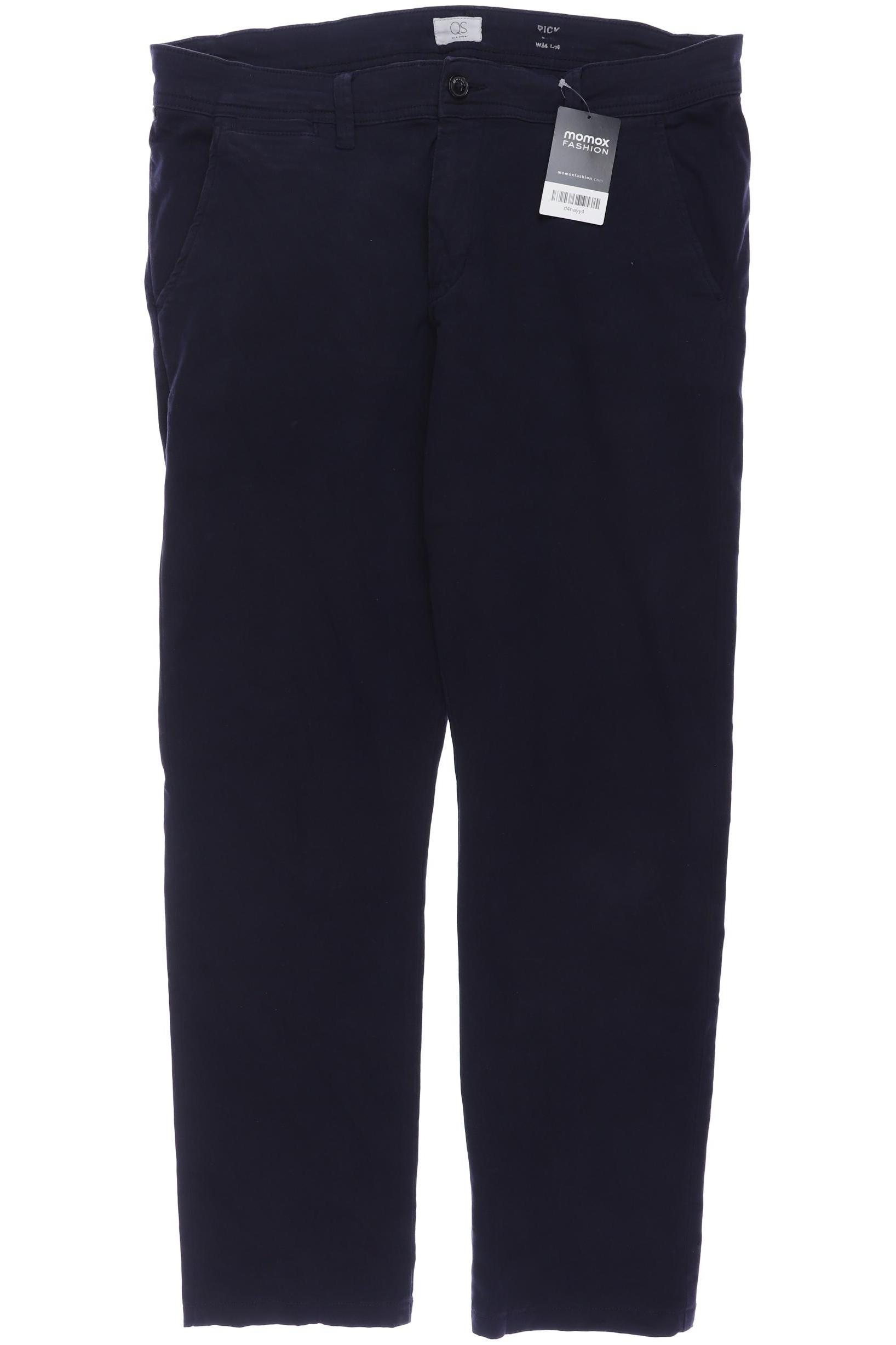 

s.Oliver Selection Herren Stoffhose, marineblau, Gr. 34