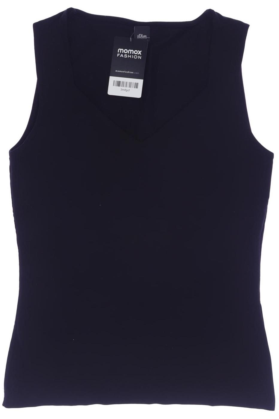 

s.Oliver Selection Damen Top, schwarz, Gr. 36