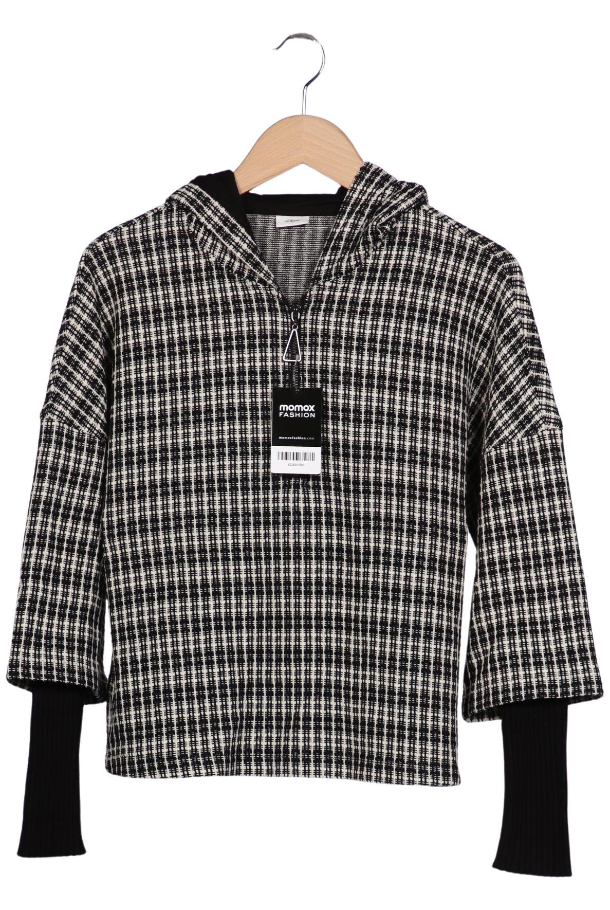 

s.Oliver Selection Damen Kapuzenpullover, mehrfarbig, Gr. 38