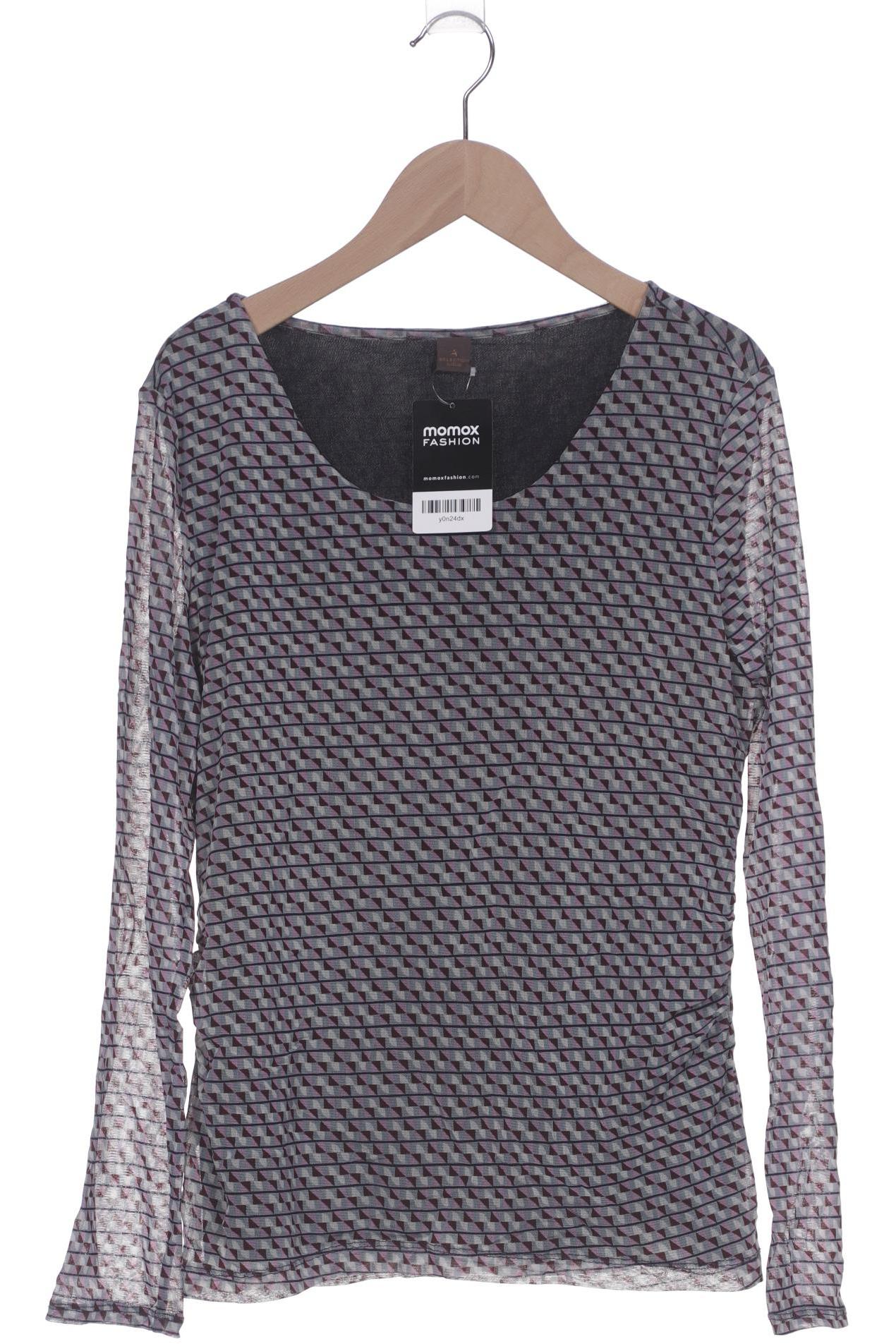 

s.Oliver Selection Damen Langarmshirt, blau, Gr. 42