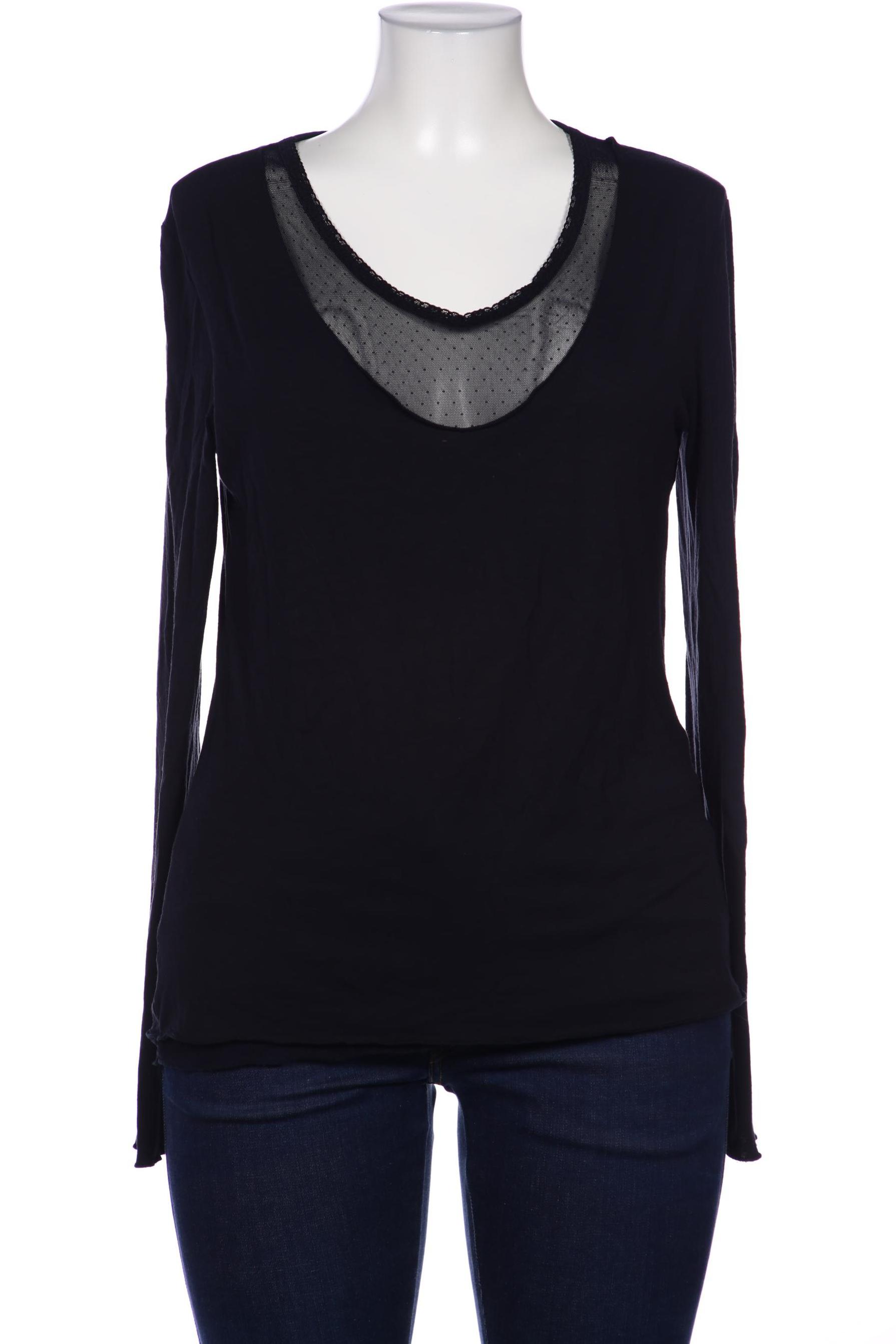 

s.Oliver Selection Damen Langarmshirt, marineblau, Gr. 42