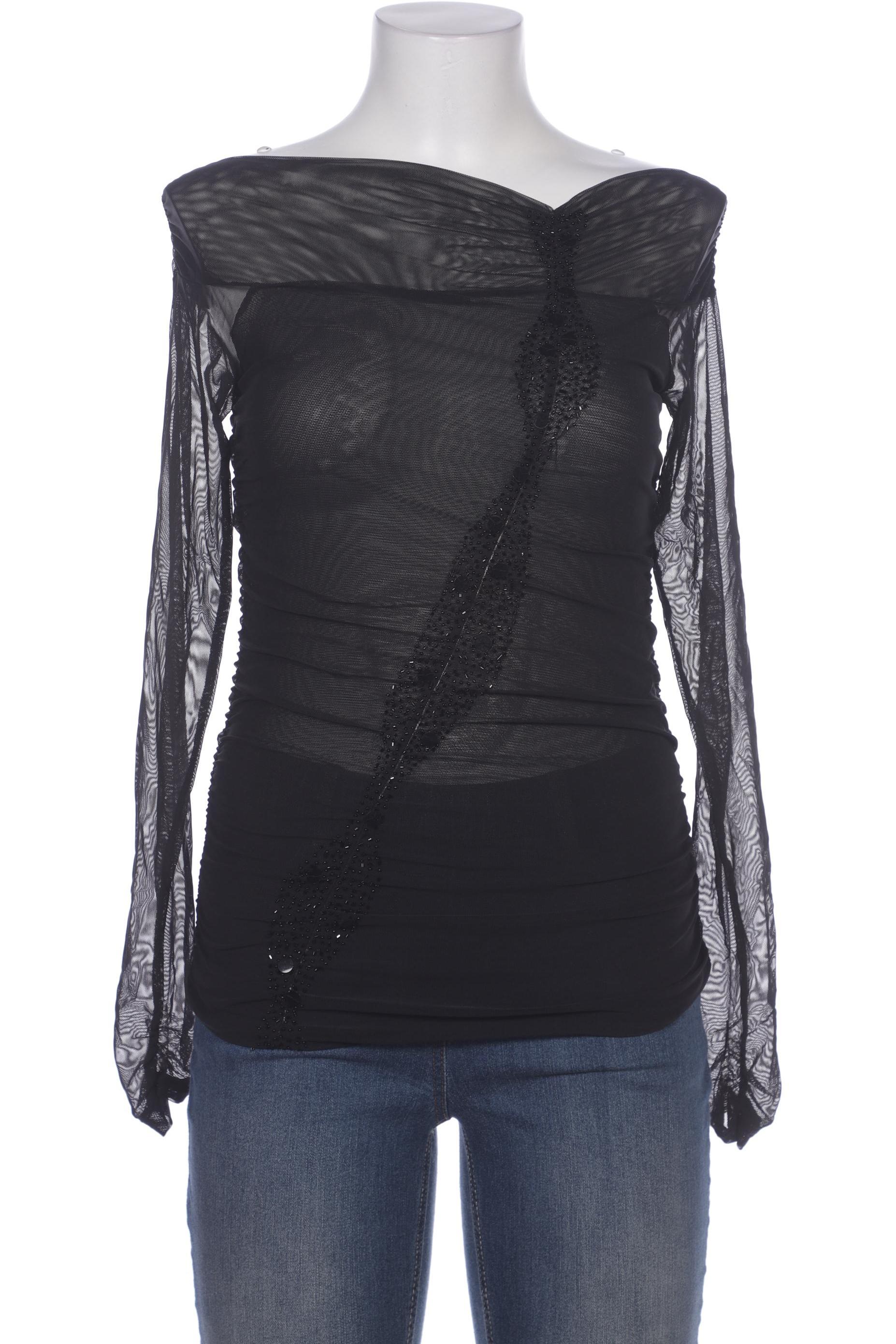 

s.Oliver Selection Damen Langarmshirt, schwarz, Gr. 38