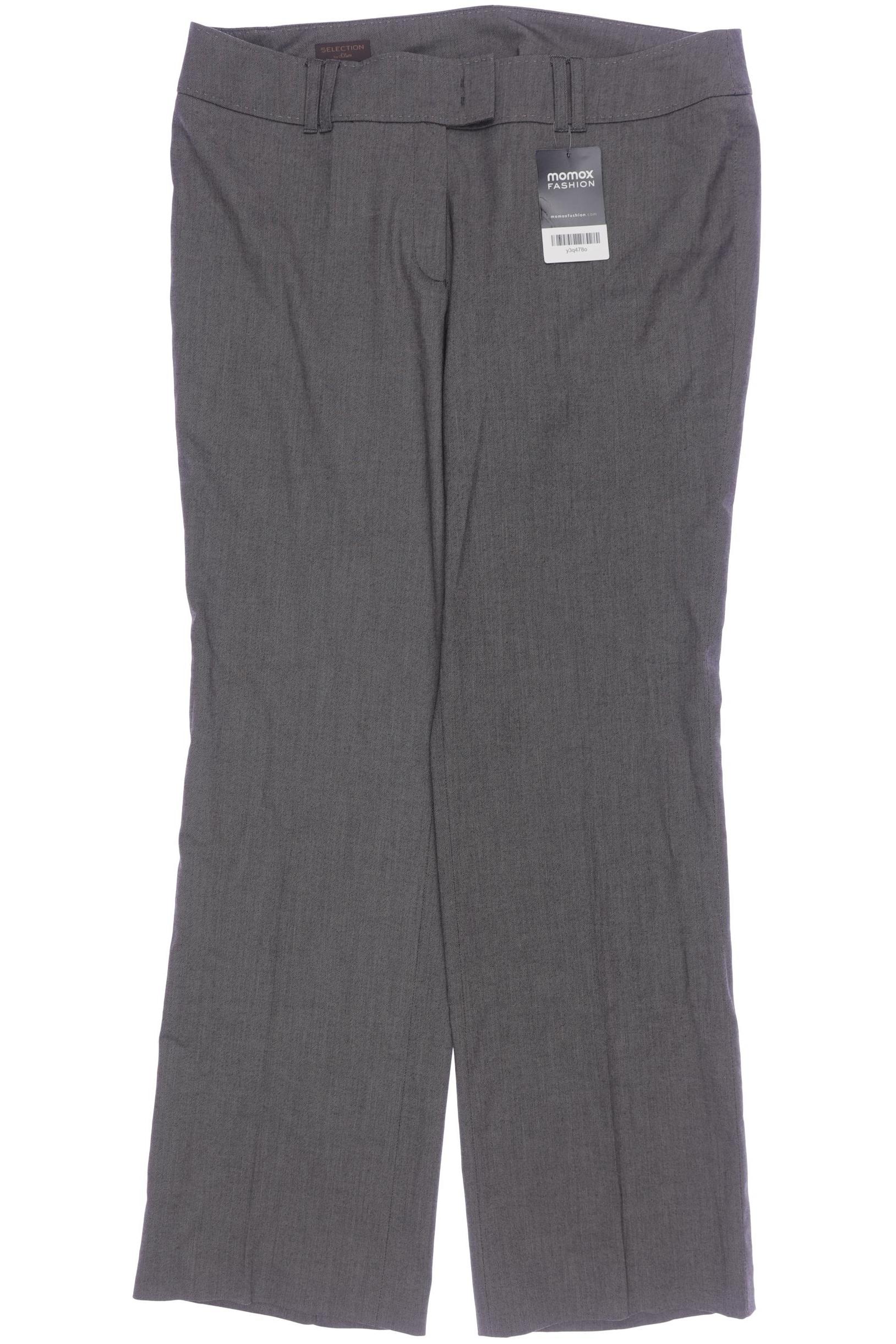 

s.Oliver Selection Damen Stoffhose, grau, Gr. 40