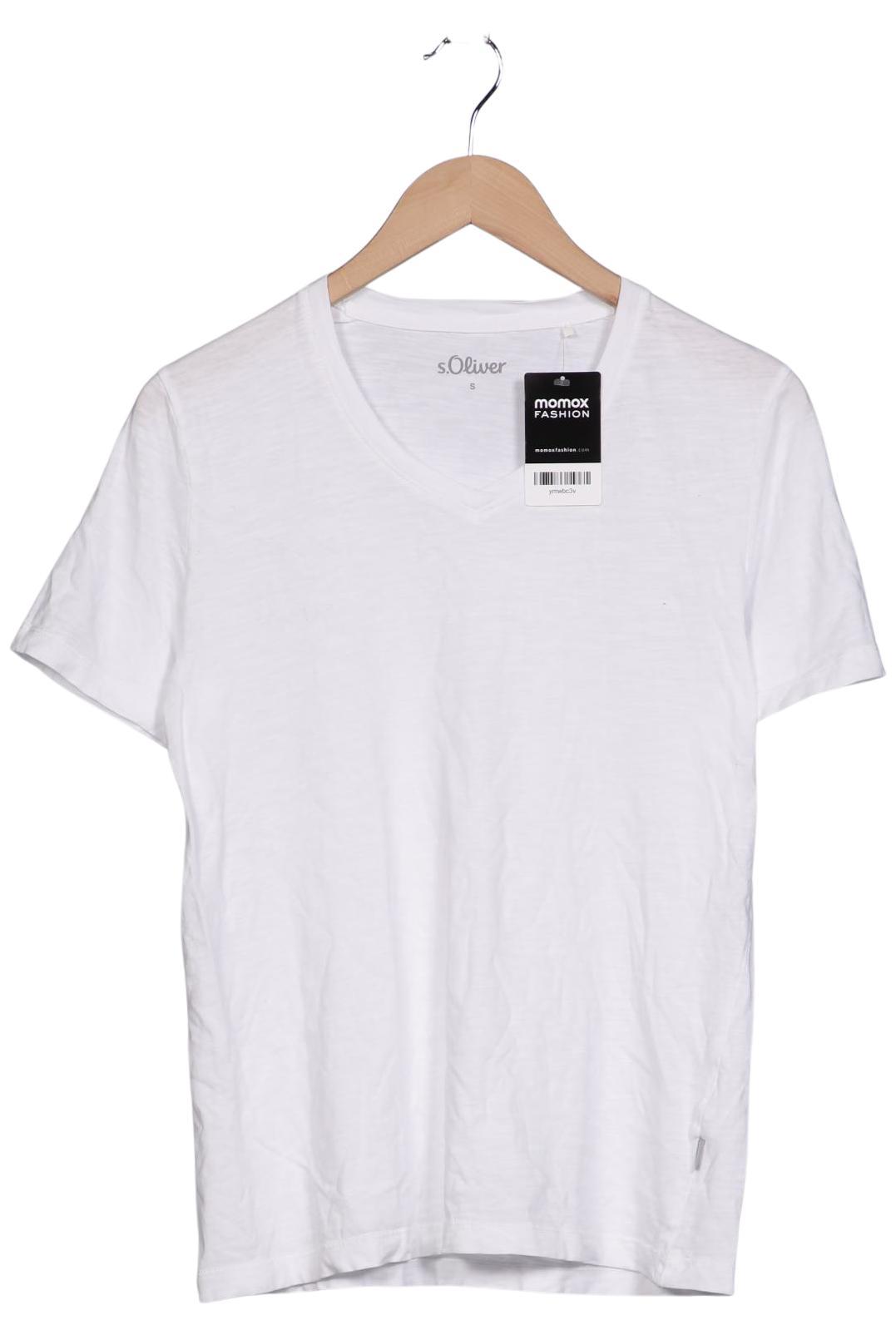 Thumbnail - s.Oliver Selection Herren T-Shirt, weiß, Gr. 46