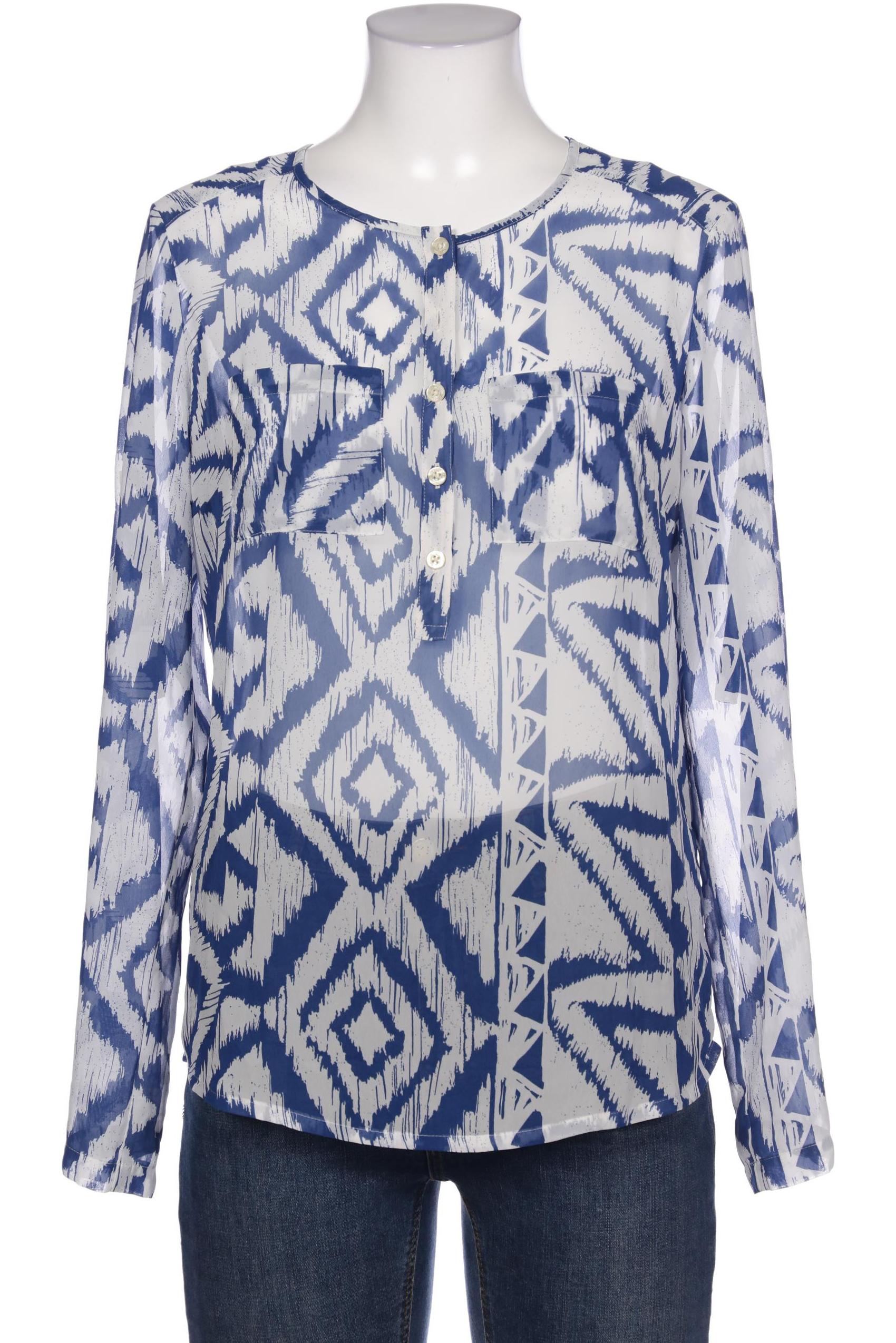 

s.Oliver Selection Damen Bluse, blau, Gr. 38
