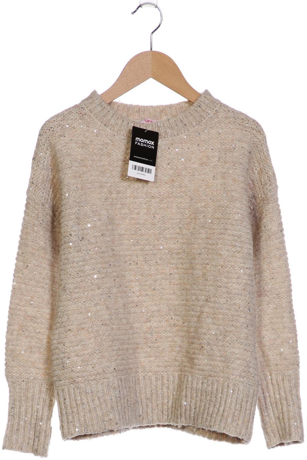 

s.Oliver Selection Damen Pullover, beige, Gr. 32