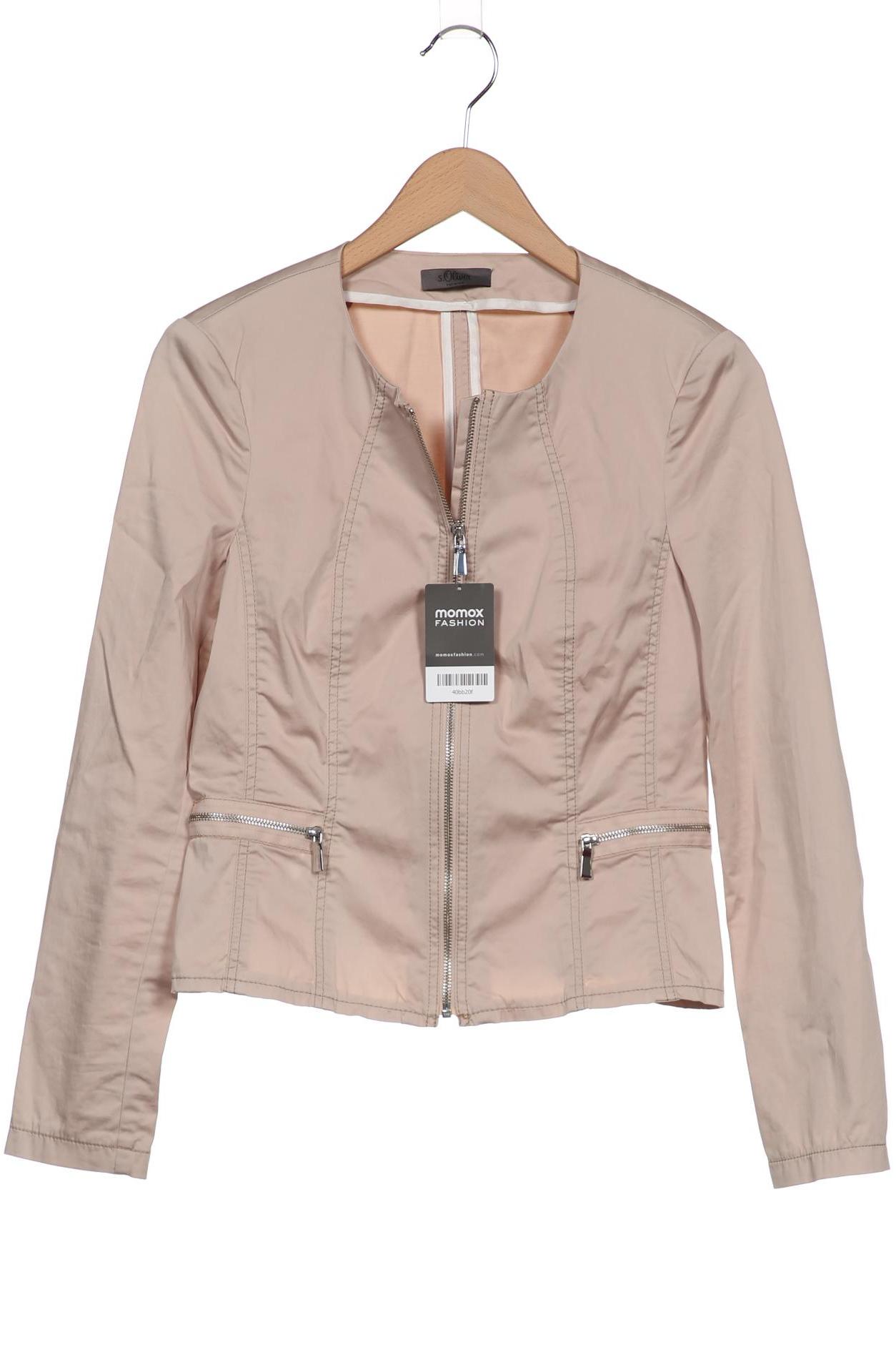 

s.Oliver Selection Damen Jacke, beige, Gr. 36