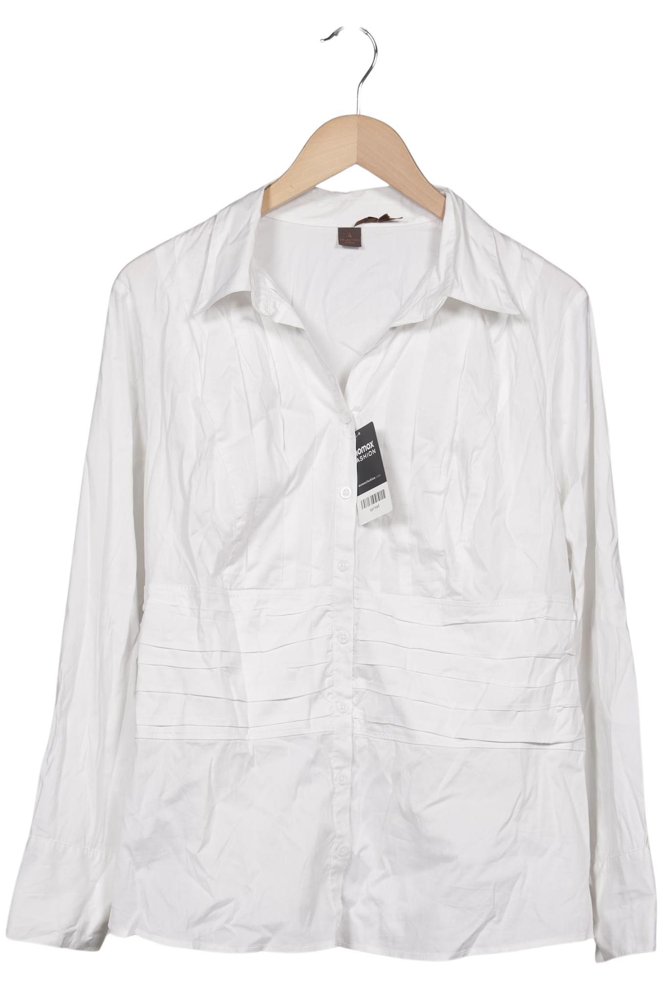 

s.Oliver Selection Damen Bluse, weiß, Gr. 46