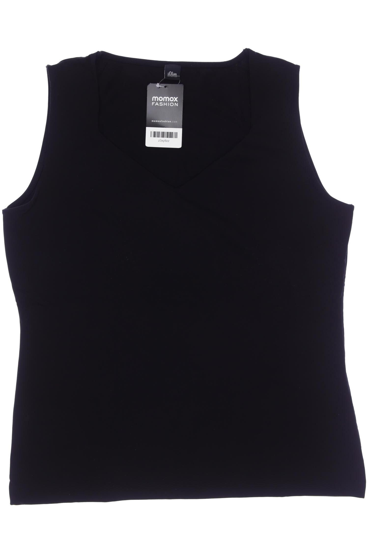 

s.Oliver Selection Damen Top, schwarz, Gr. 44