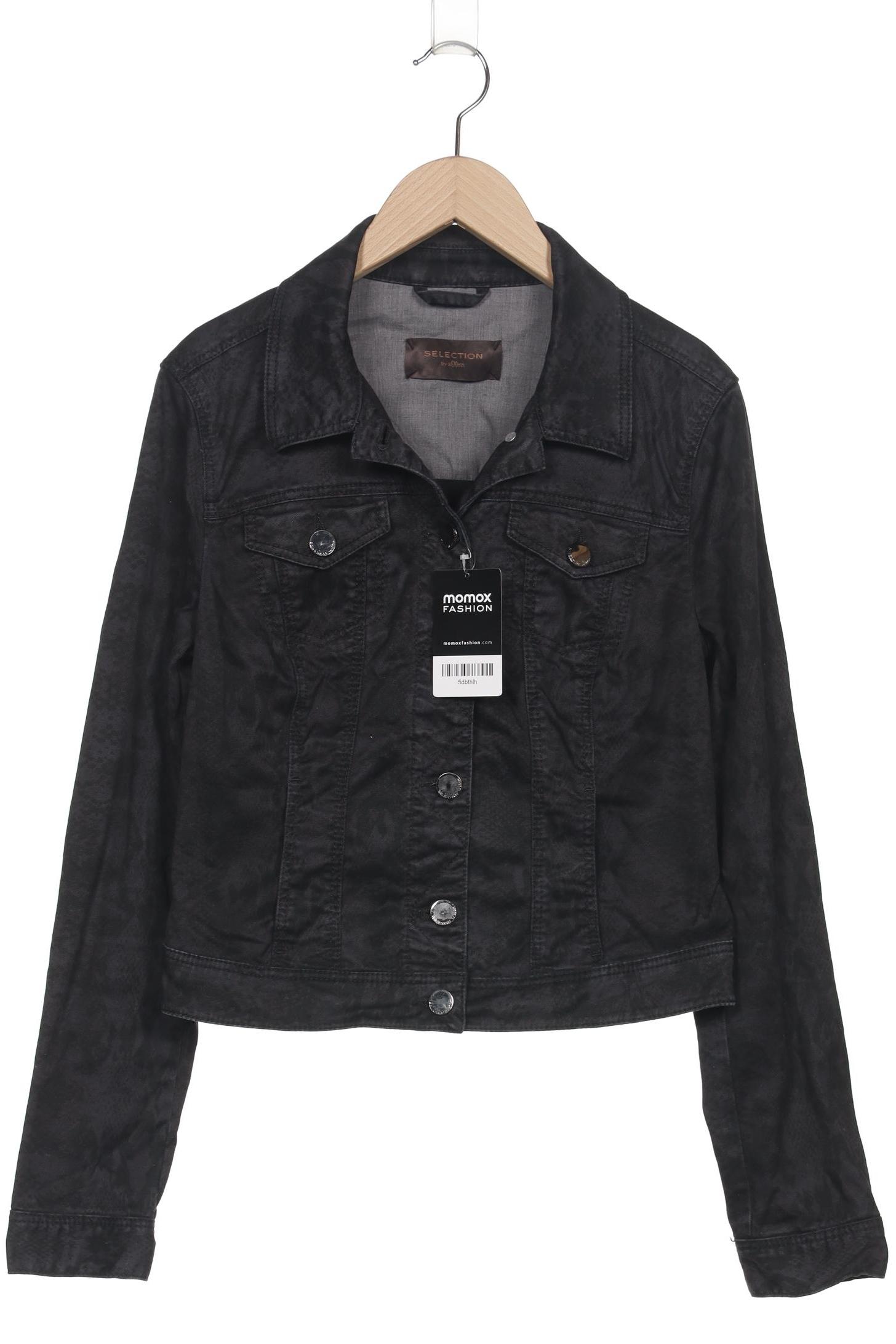 

s.Oliver Selection Damen Jacke, schwarz, Gr. 34