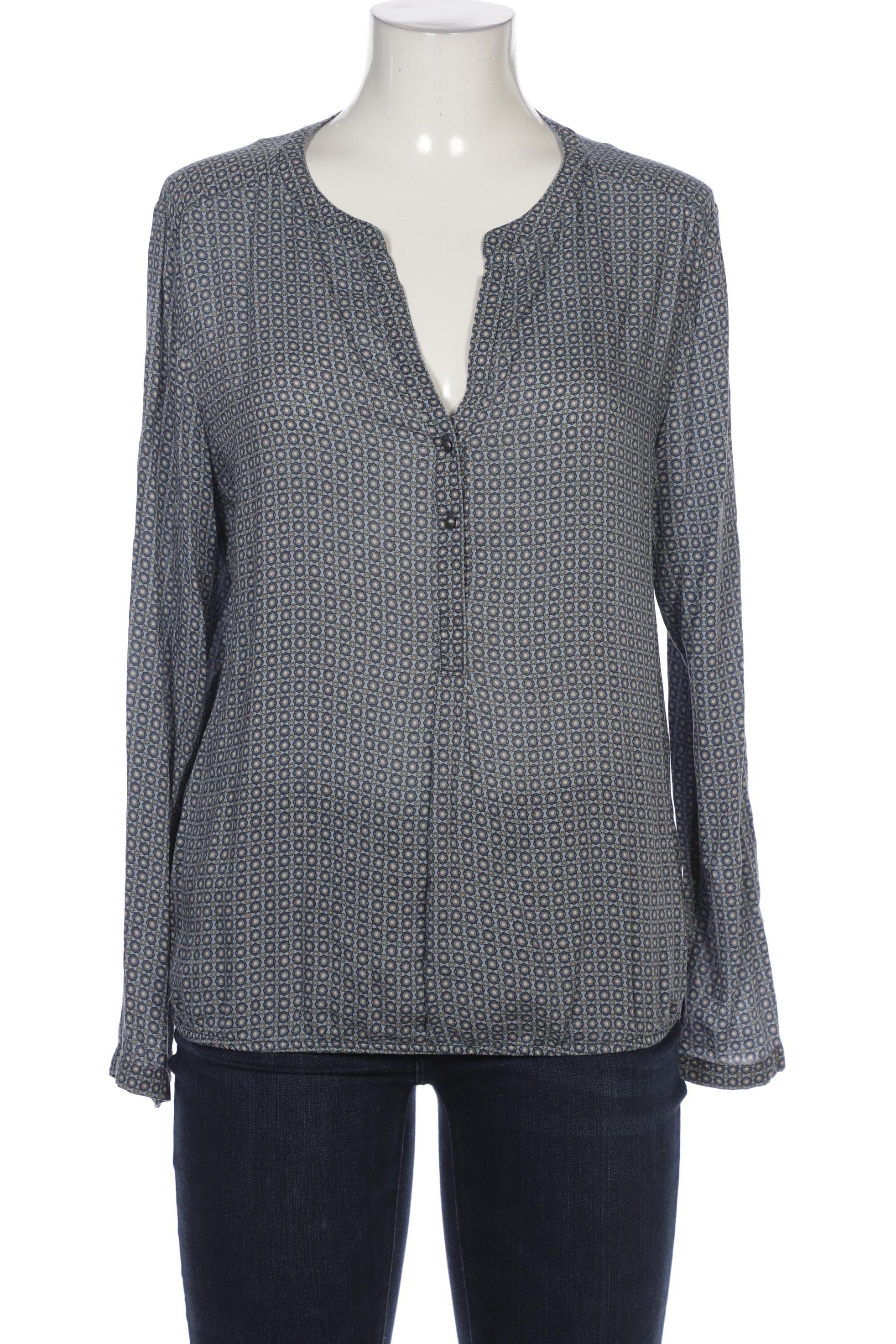 

s.Oliver Selection Damen Bluse, blau, Gr. 40