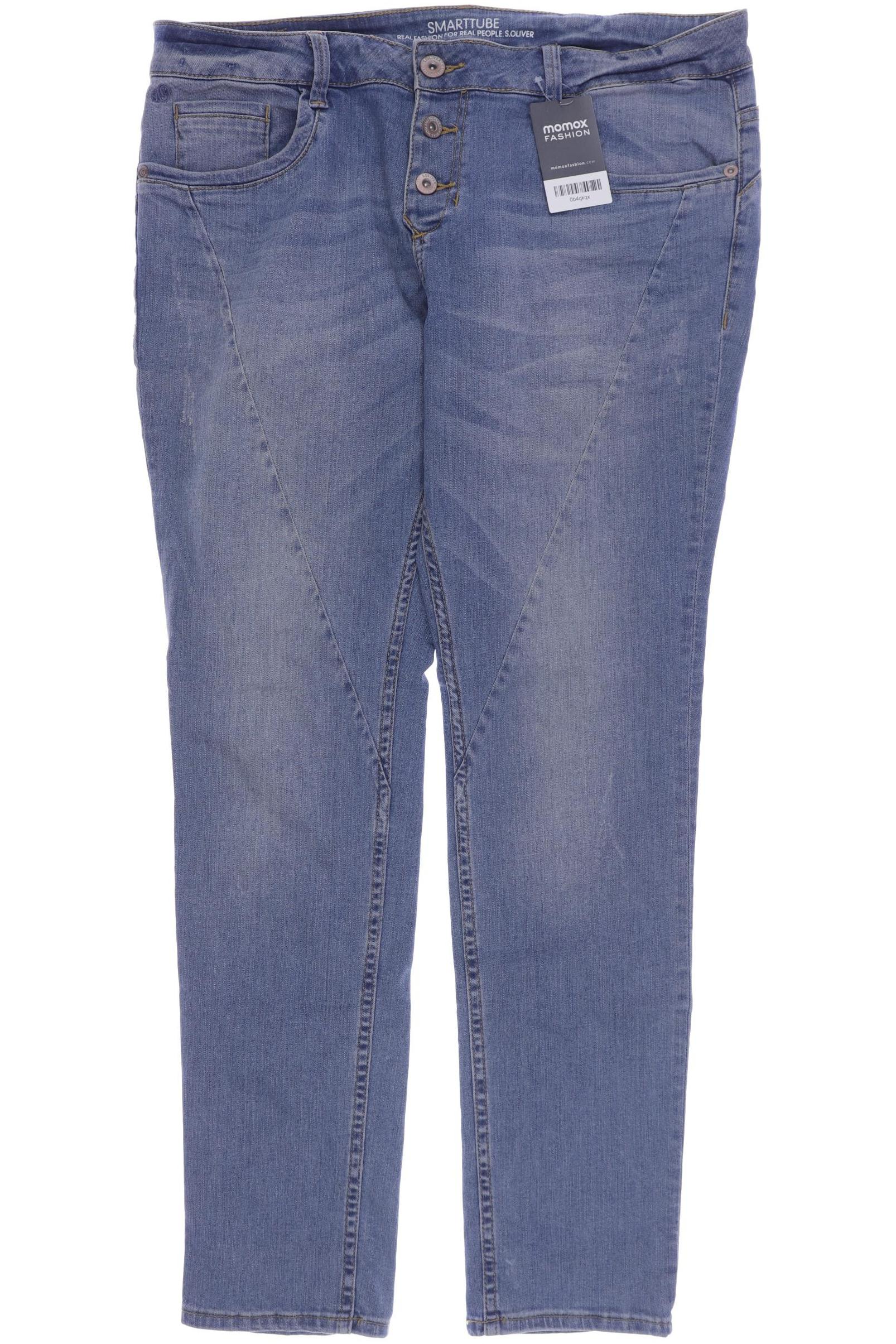

s.Oliver Selection Damen Jeans, blau, Gr. 42