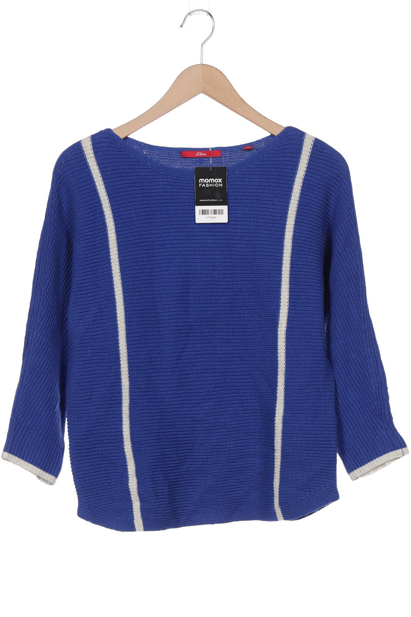 

s.Oliver Selection Damen Pullover, marineblau