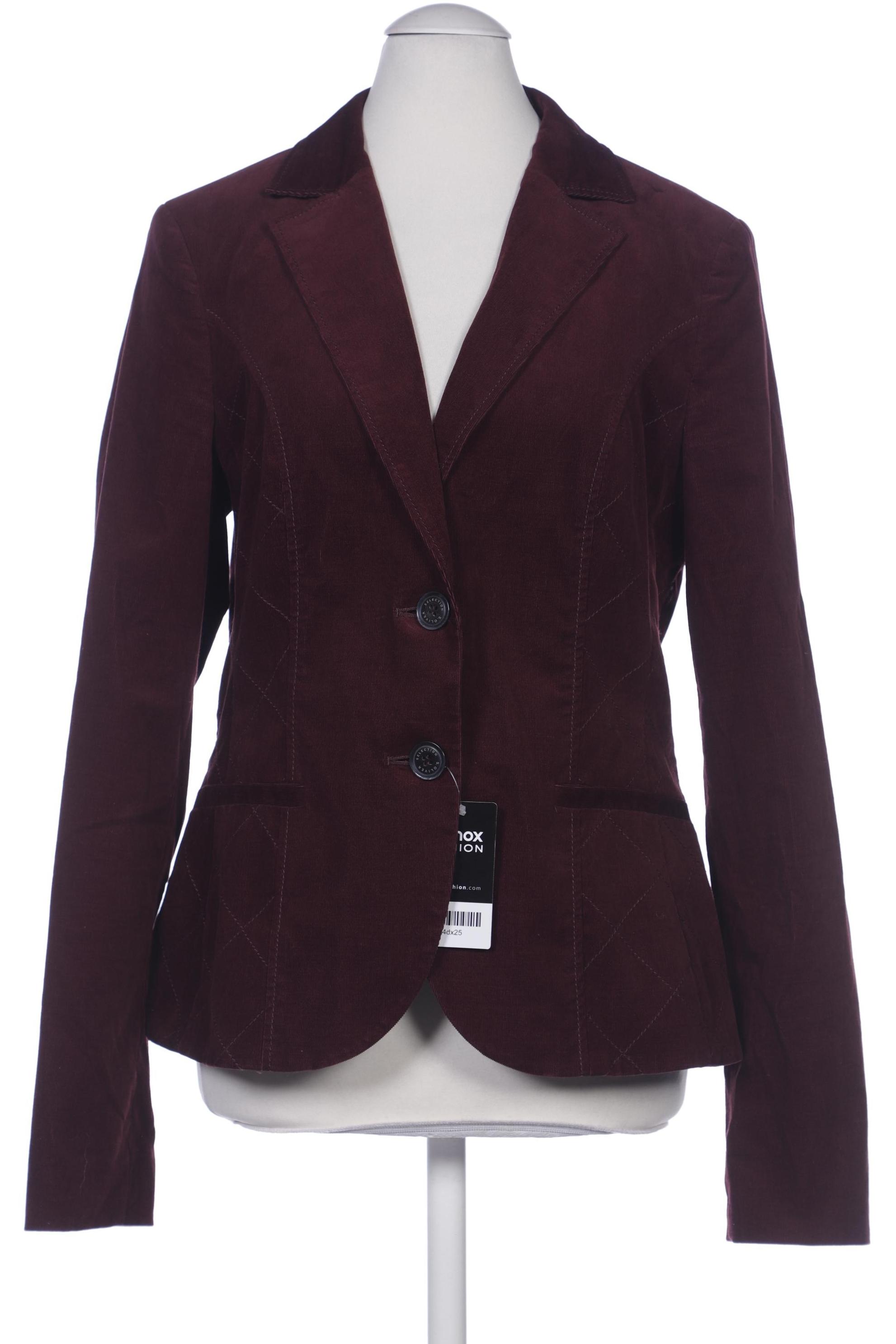 

s.Oliver Selection Damen Blazer, bordeaux, Gr. 38