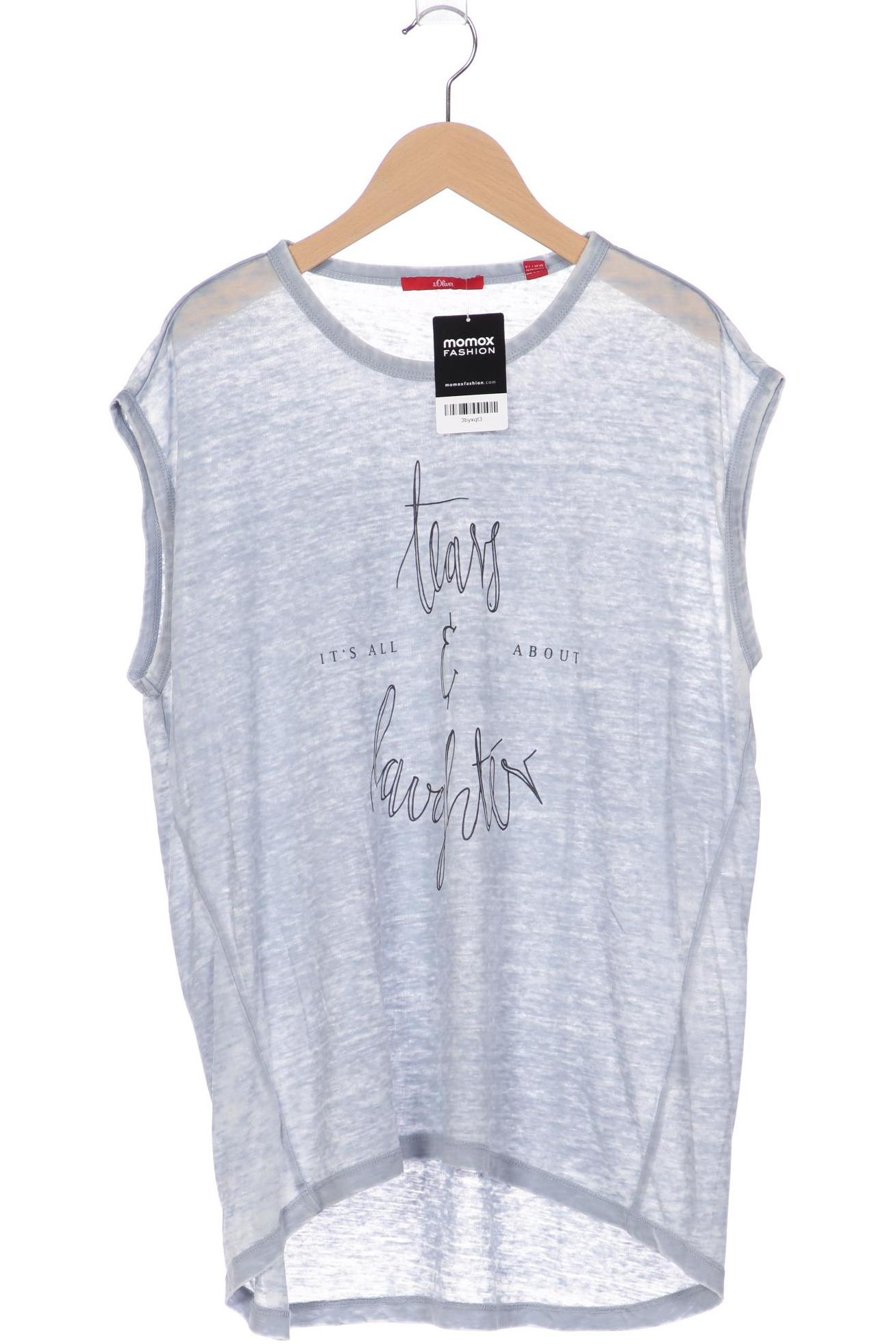

s.Oliver Selection Damen Top, blau, Gr. 42