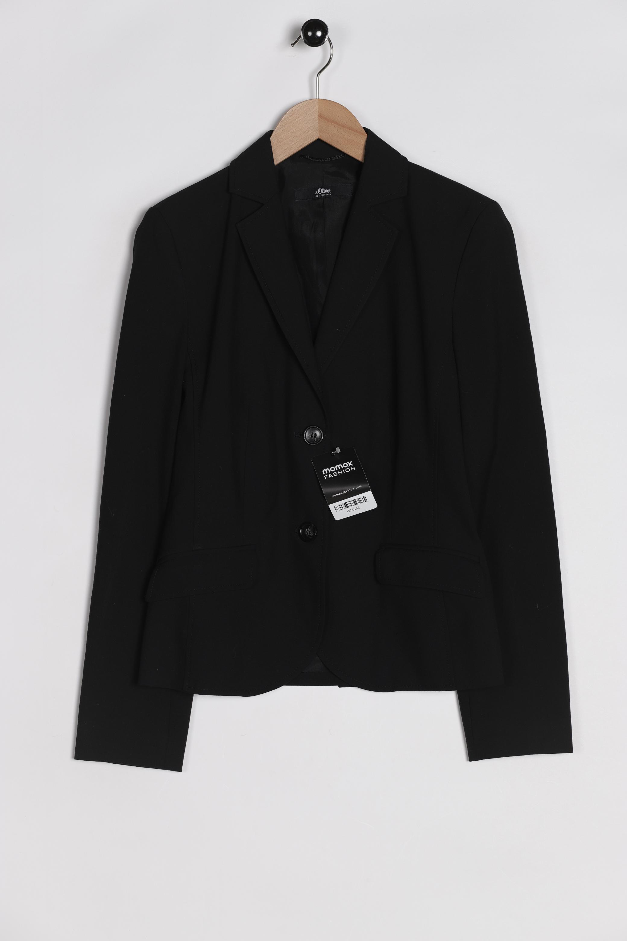 

s.Oliver Selection Damen Blazer, schwarz