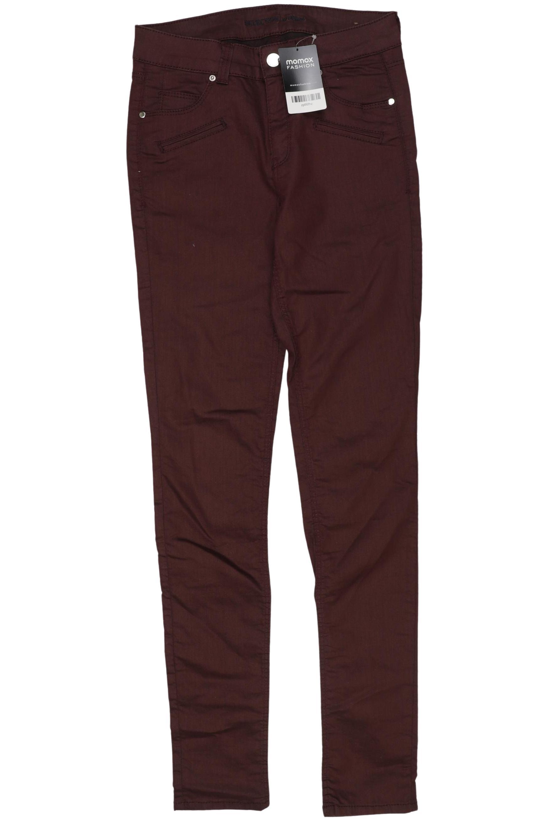 

s.Oliver Selection Damen Jeans, bordeaux, Gr. 34
