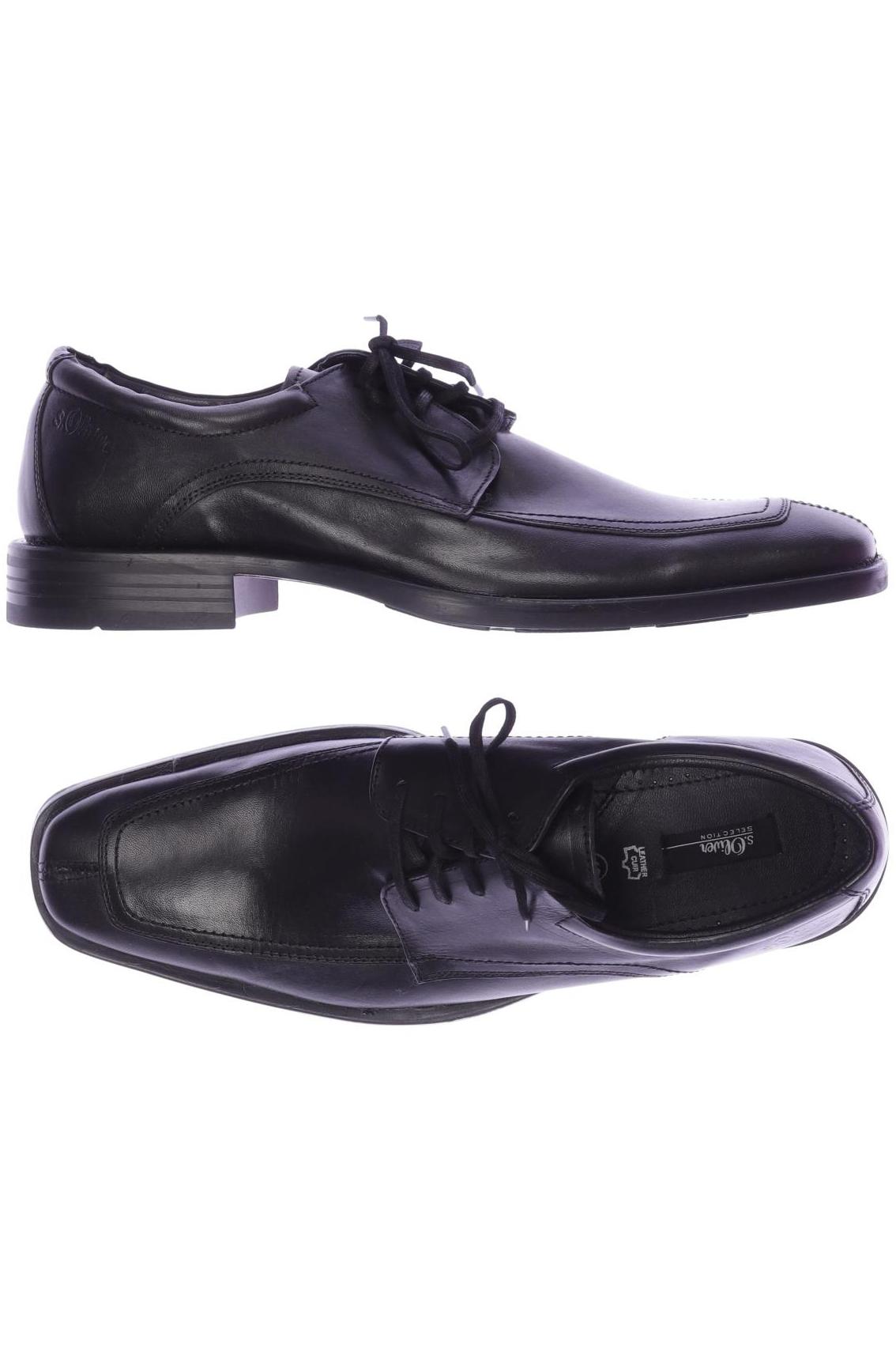 

s.Oliver Selection Herren Halbschuh, schwarz, Gr. 43