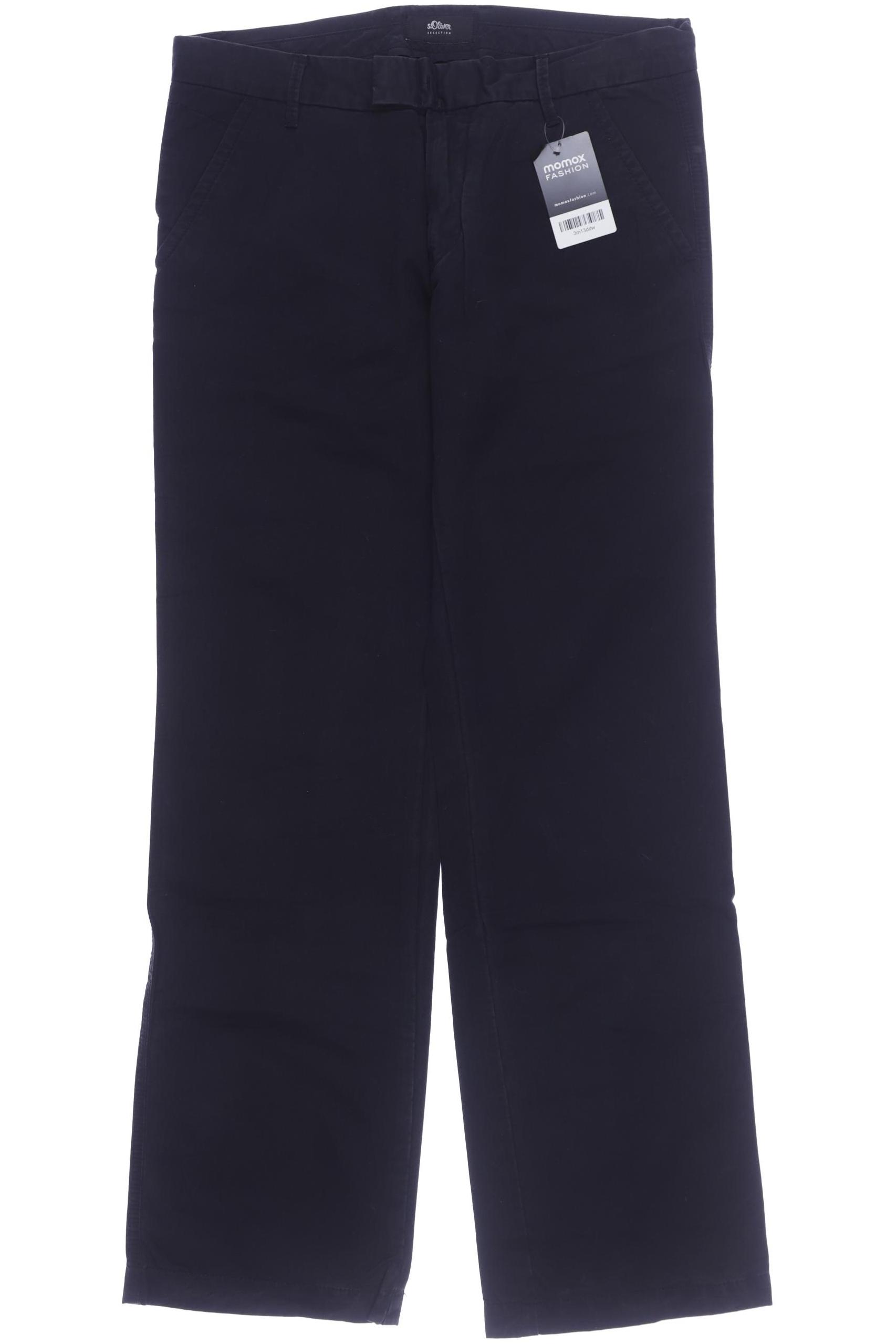 

s.Oliver Selection Herren Stoffhose, schwarz, Gr. 33