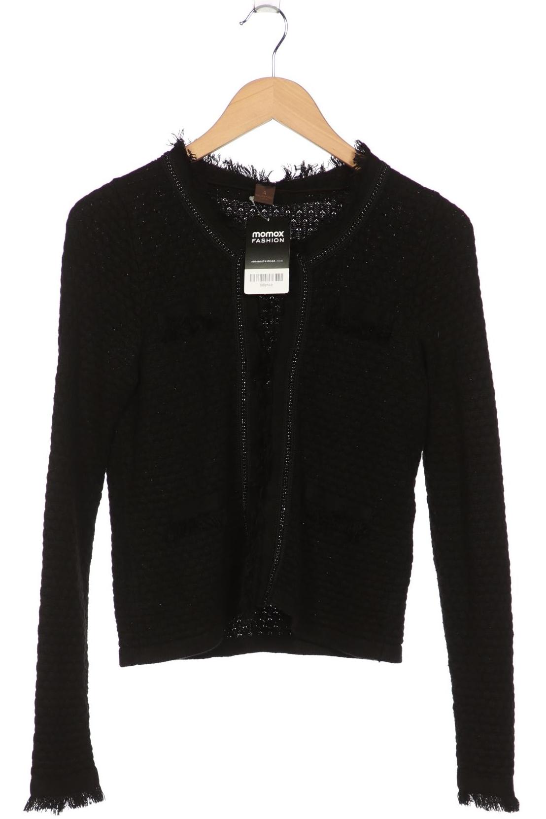 

s.Oliver Selection Damen Strickjacke, schwarz, Gr. 36